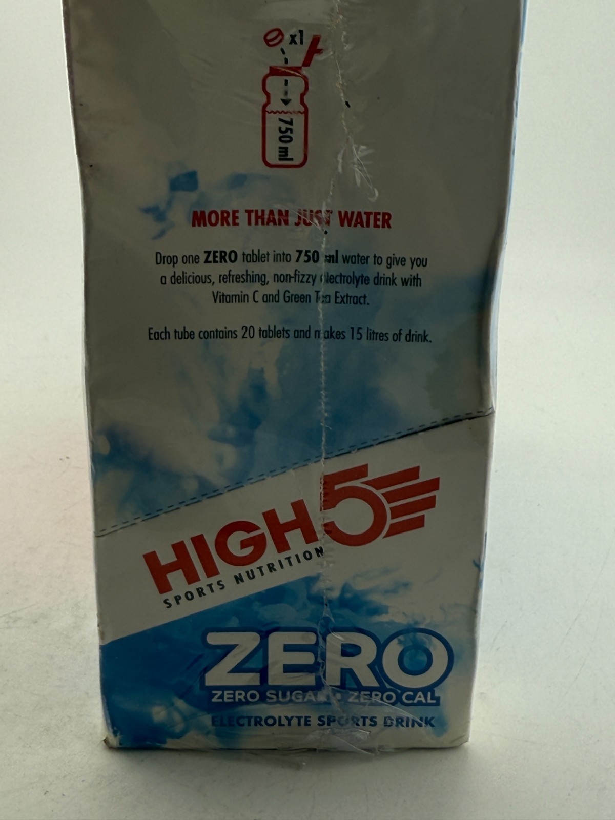 High5 Zero Electrolyte Caffeine Drink Tabs 8x20 Tablet Tube Pink Grapefruit