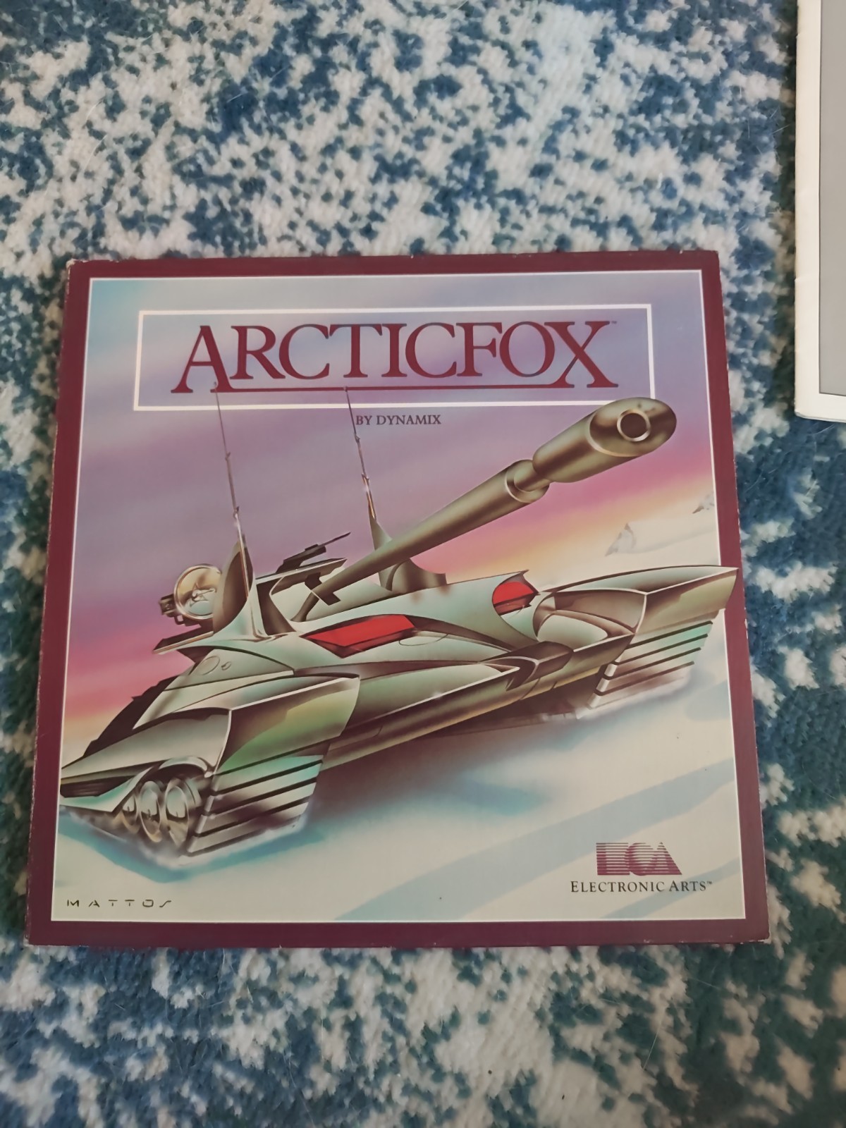 ArcticFox - Commodore Amiga Sleeve with Manual and Floppy Disc