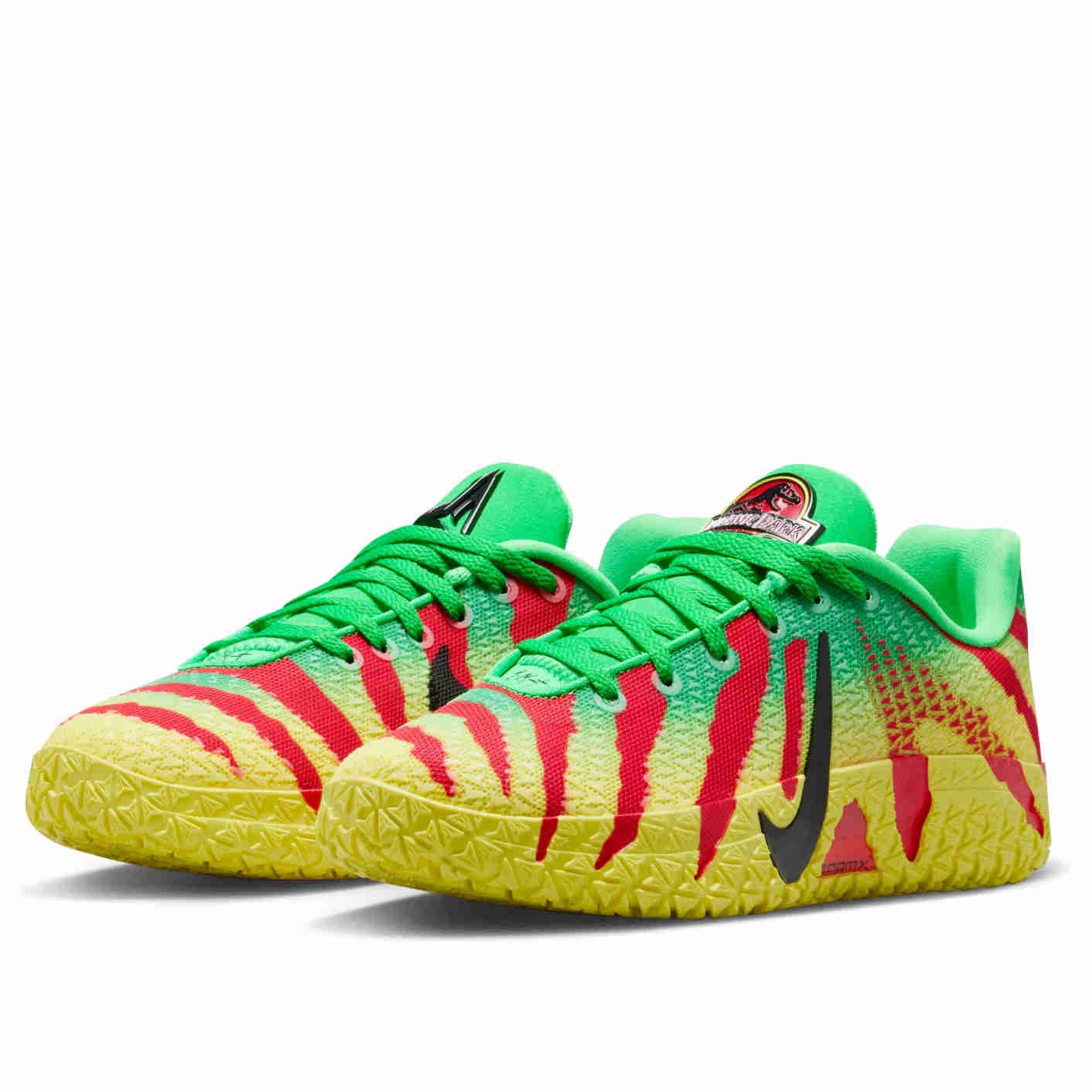 Nike Ja 3 Grade School Jurassic Park Explorer IV2627-300 Youth Size