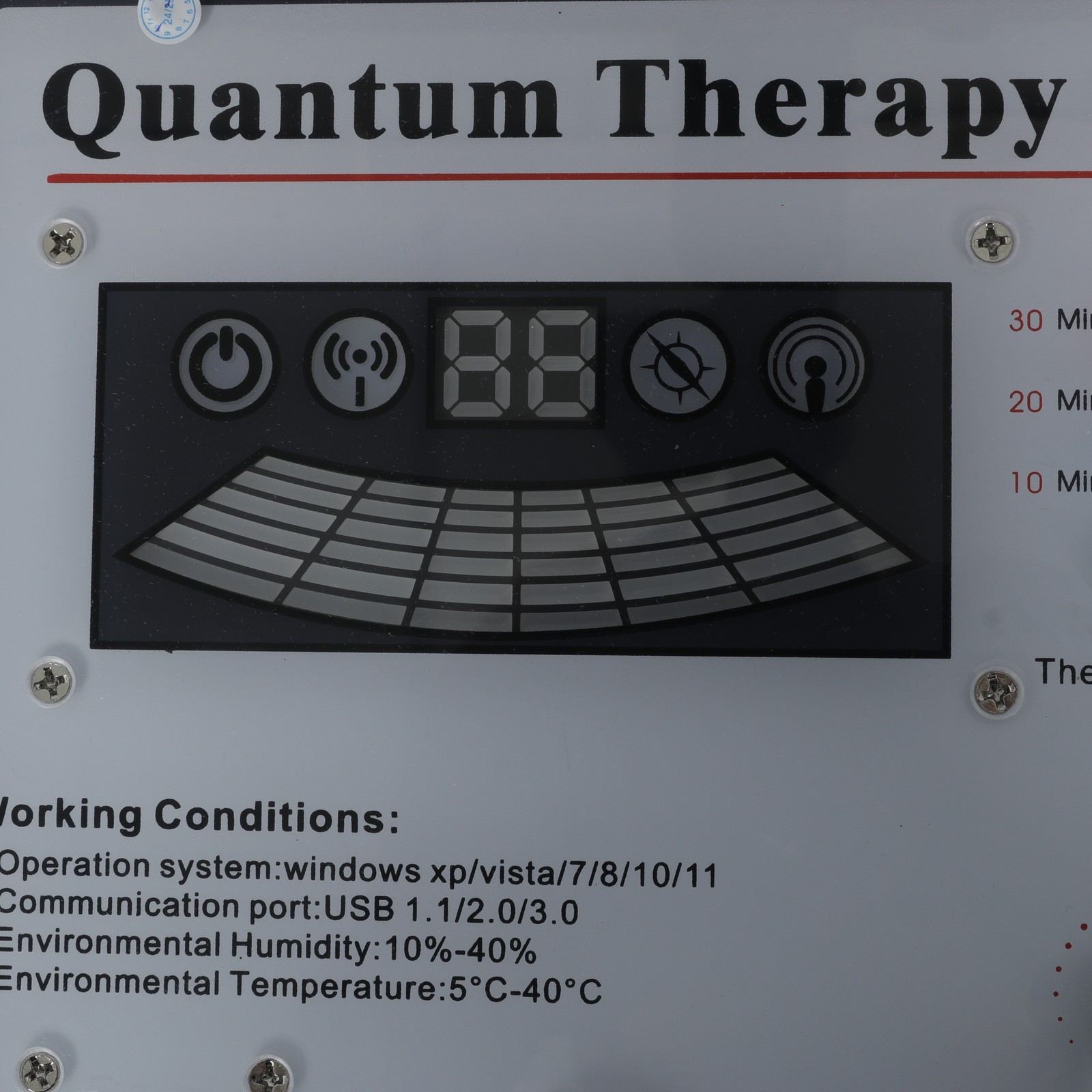 Sector Quantum Analyzer+Multi Therapy Device in One Resonance Magnetic Analyzer
