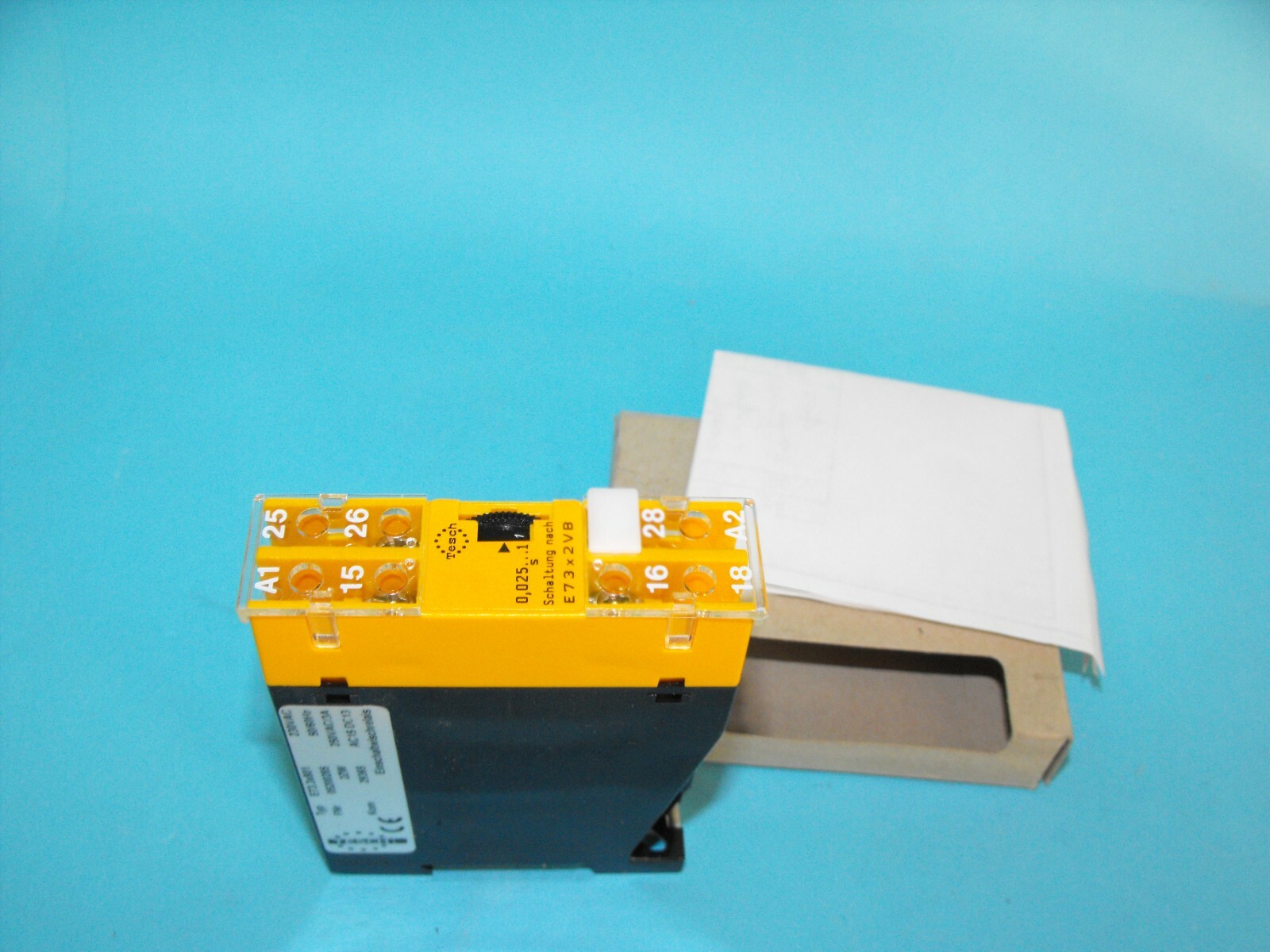 Tesch E73x2VB.time relay.E73.3x801.05200285.NEW
