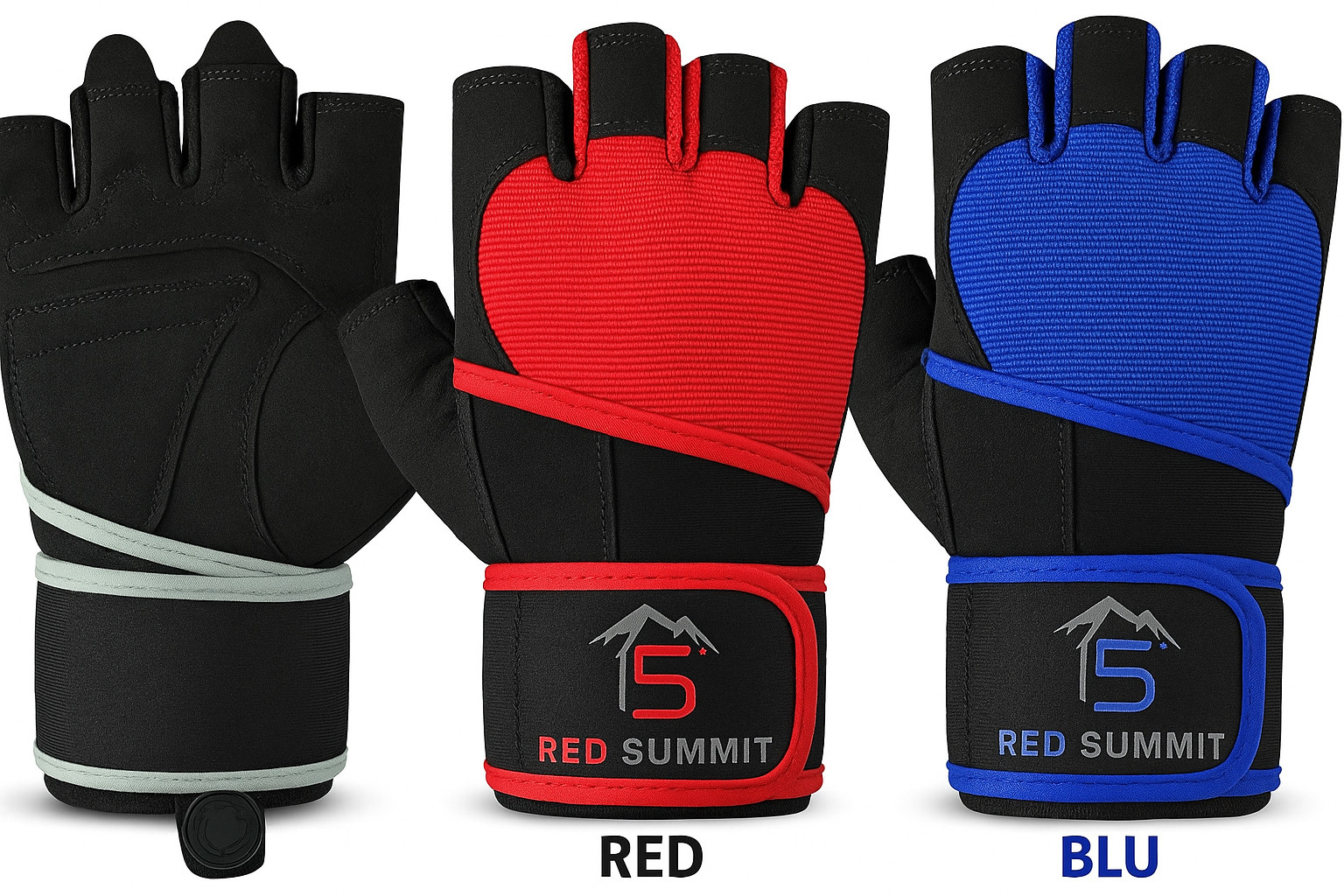 Workout Gloves Men & Women – Breathable, Padded Grip, Palm Protection, Gym Gif