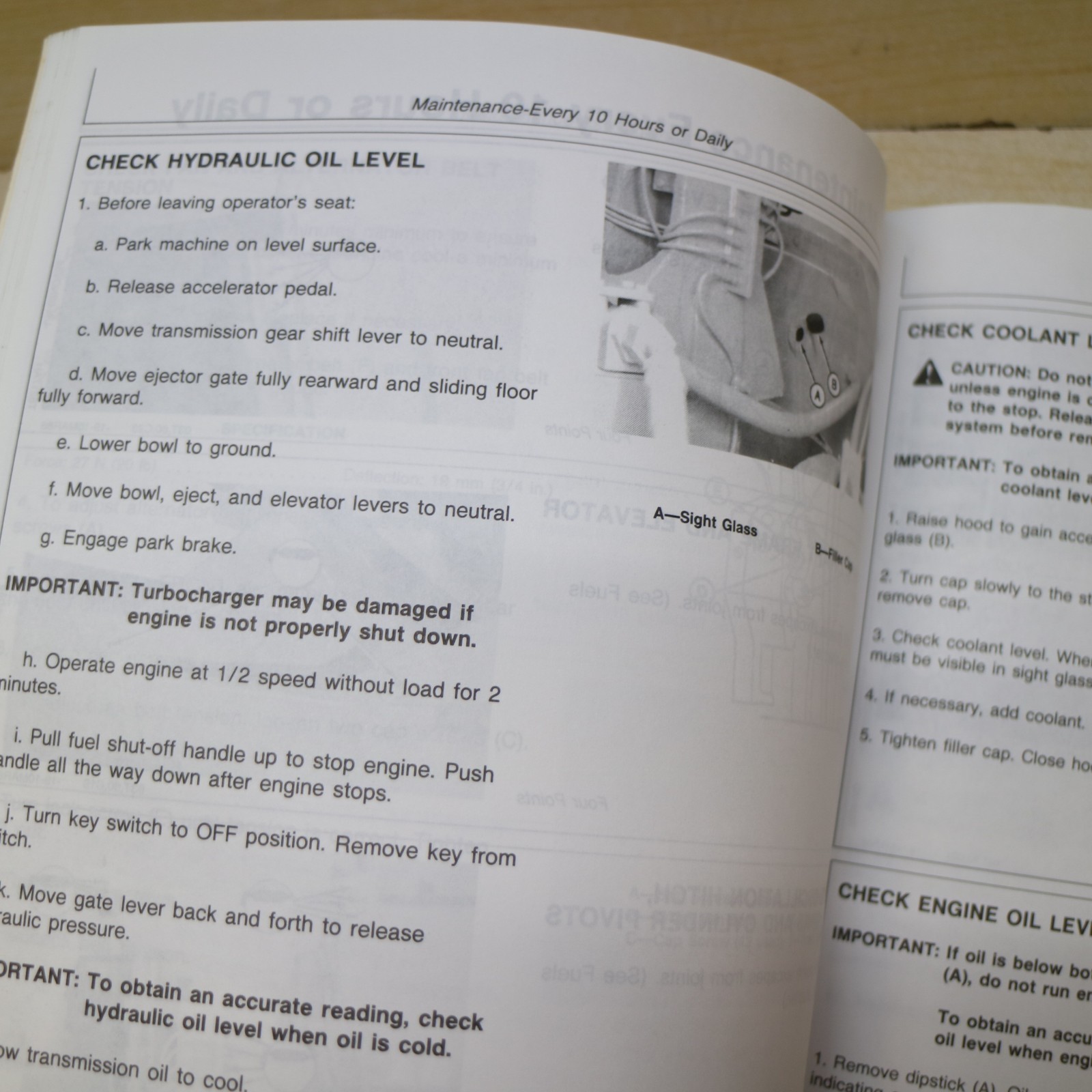 JOHN DEERE 762B PAN SCRAPER Owner Operation Maintenance Manual guide operator