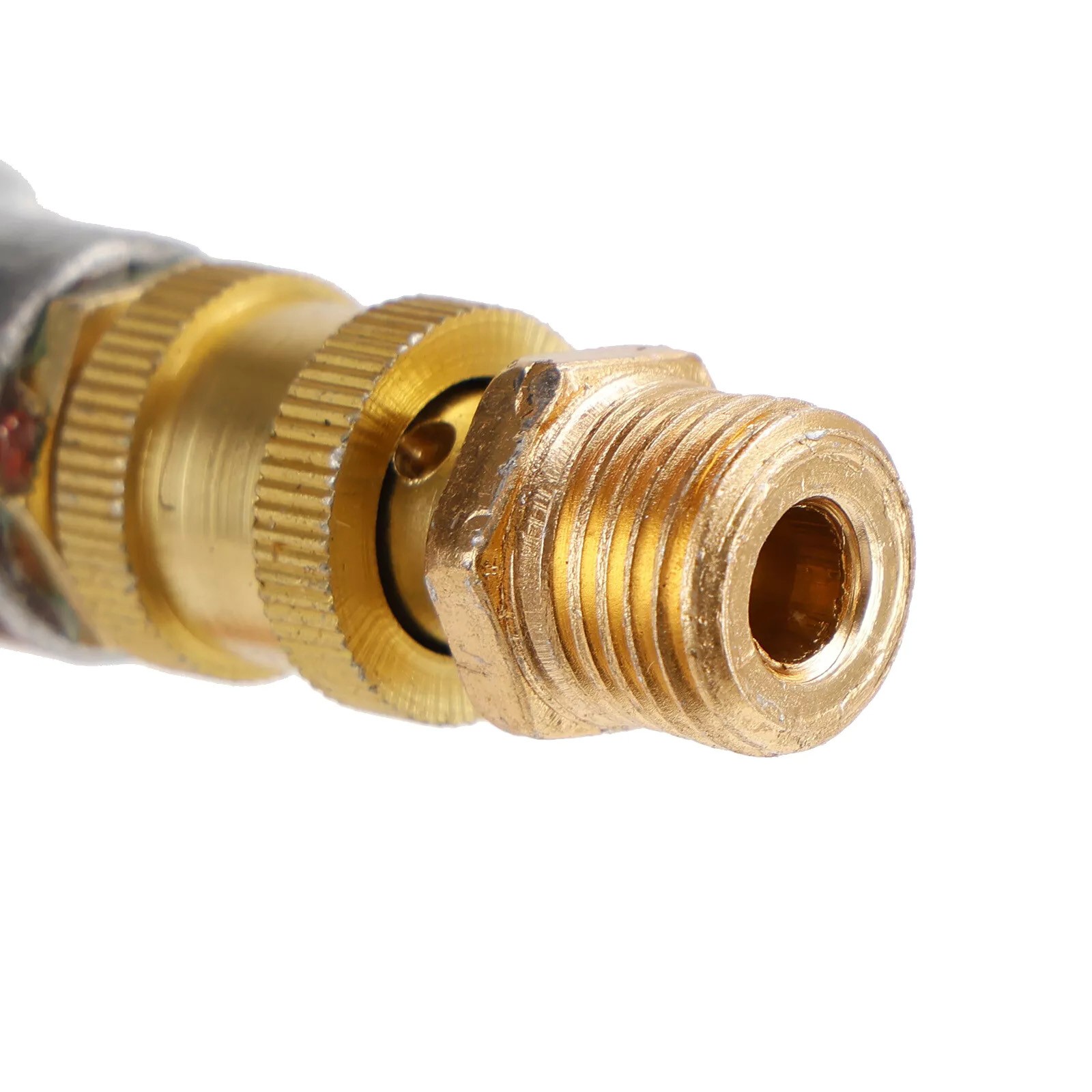 1x Air Compressor Pressure Valve Switch Control Manifold Regulator Gauges Tool