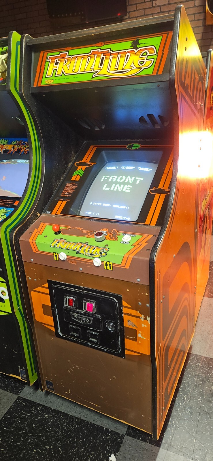FRONT LINE Arcade Machine - Taito 1982 - 2531