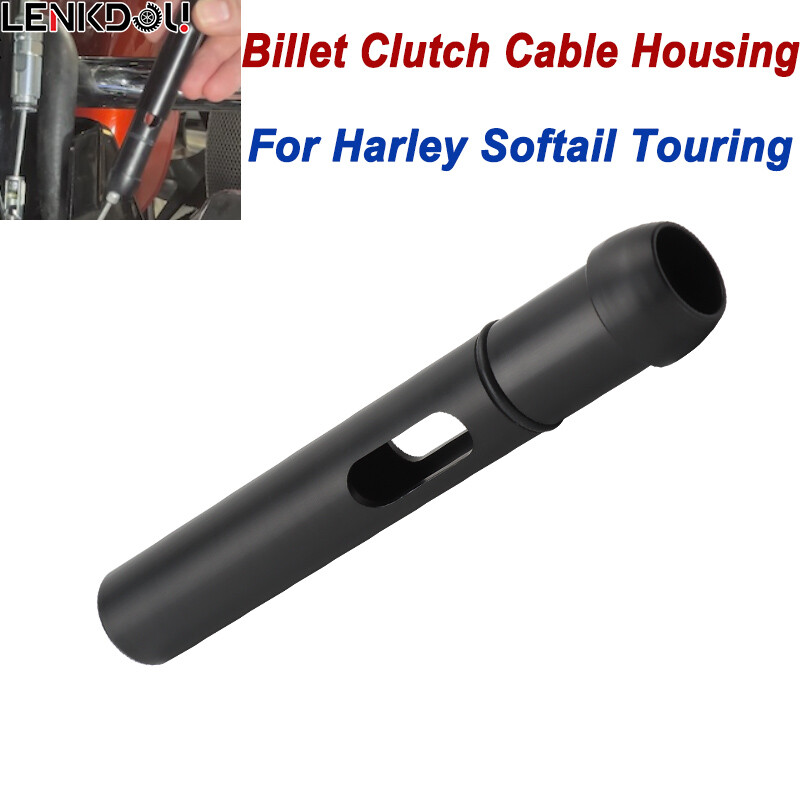 Aluminum Clutch Cable Housing For Harley Touring Road King 21-2024 Softail 18-24
