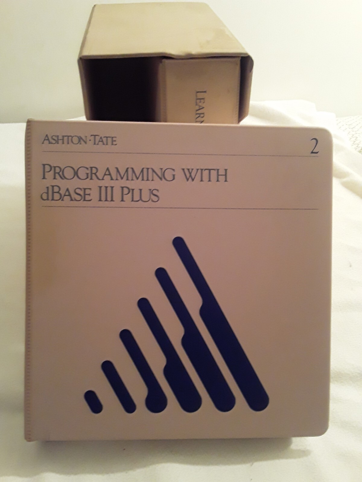 Vtg 1986 Ashton-Tate Learning & Using dBase III Plus IBM DOS Software Manuals