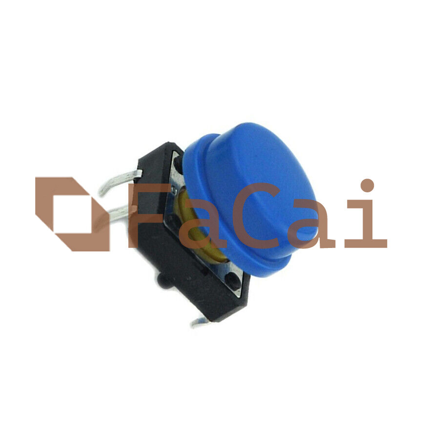 10PCS New B3F Tactile Switch Key Button Switch 12x12x7.3mm Blue M