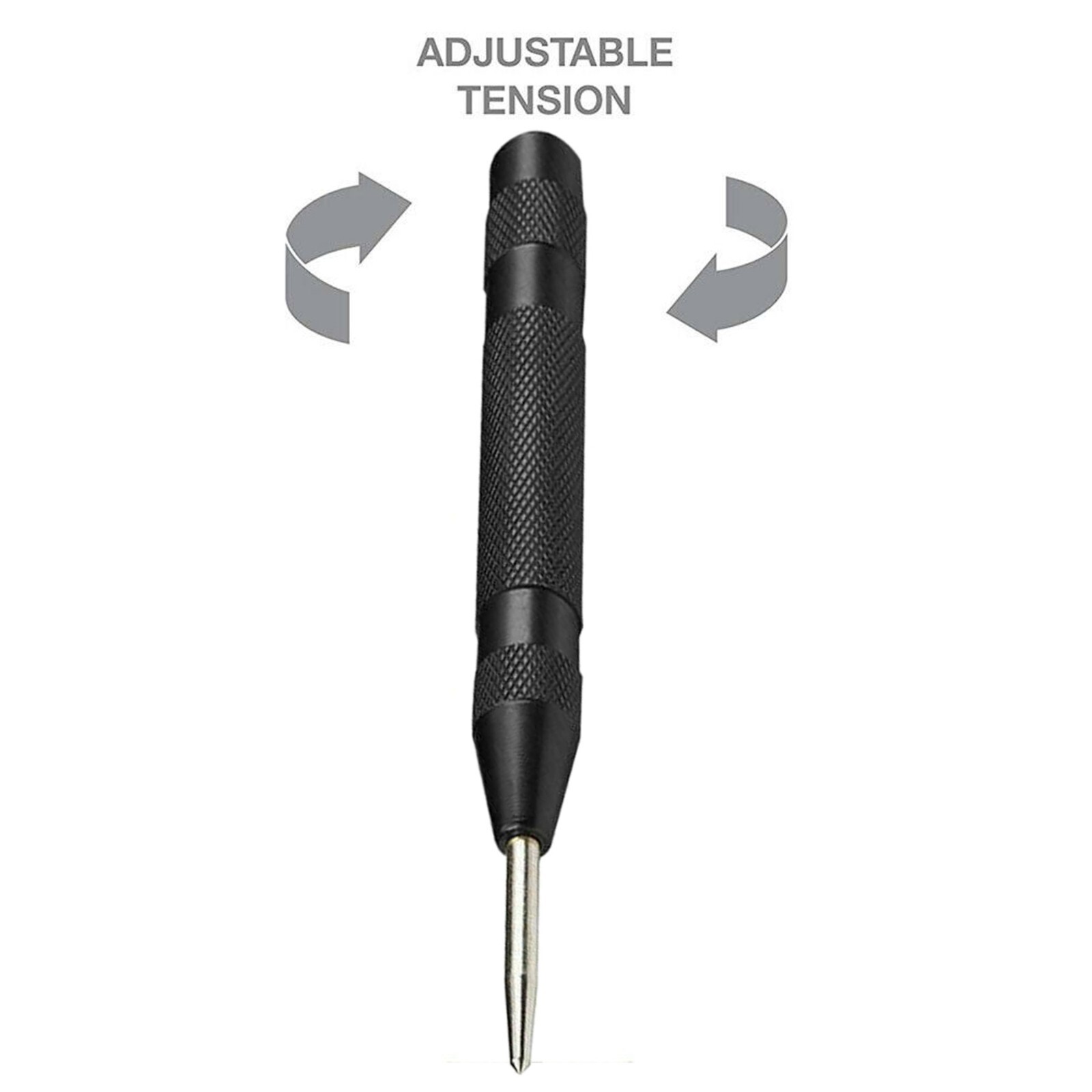 Super Strong Automatic Centre Punch Adjustable Spring Loaded Metal Drill TooL