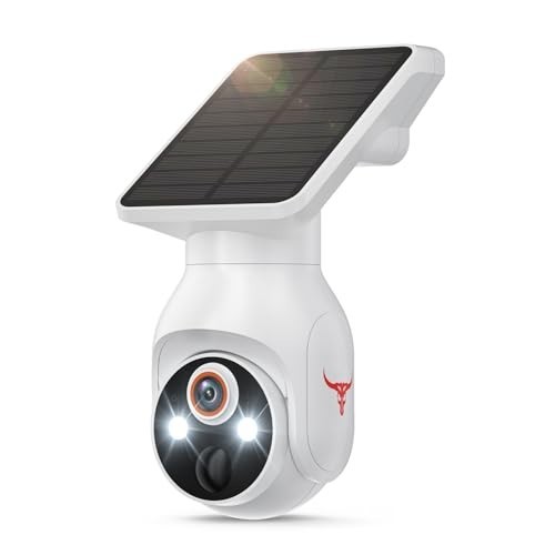 Camara De Seguridad Solar HD Wifi Inalambrica Con Vision Nocturna Para Exterior