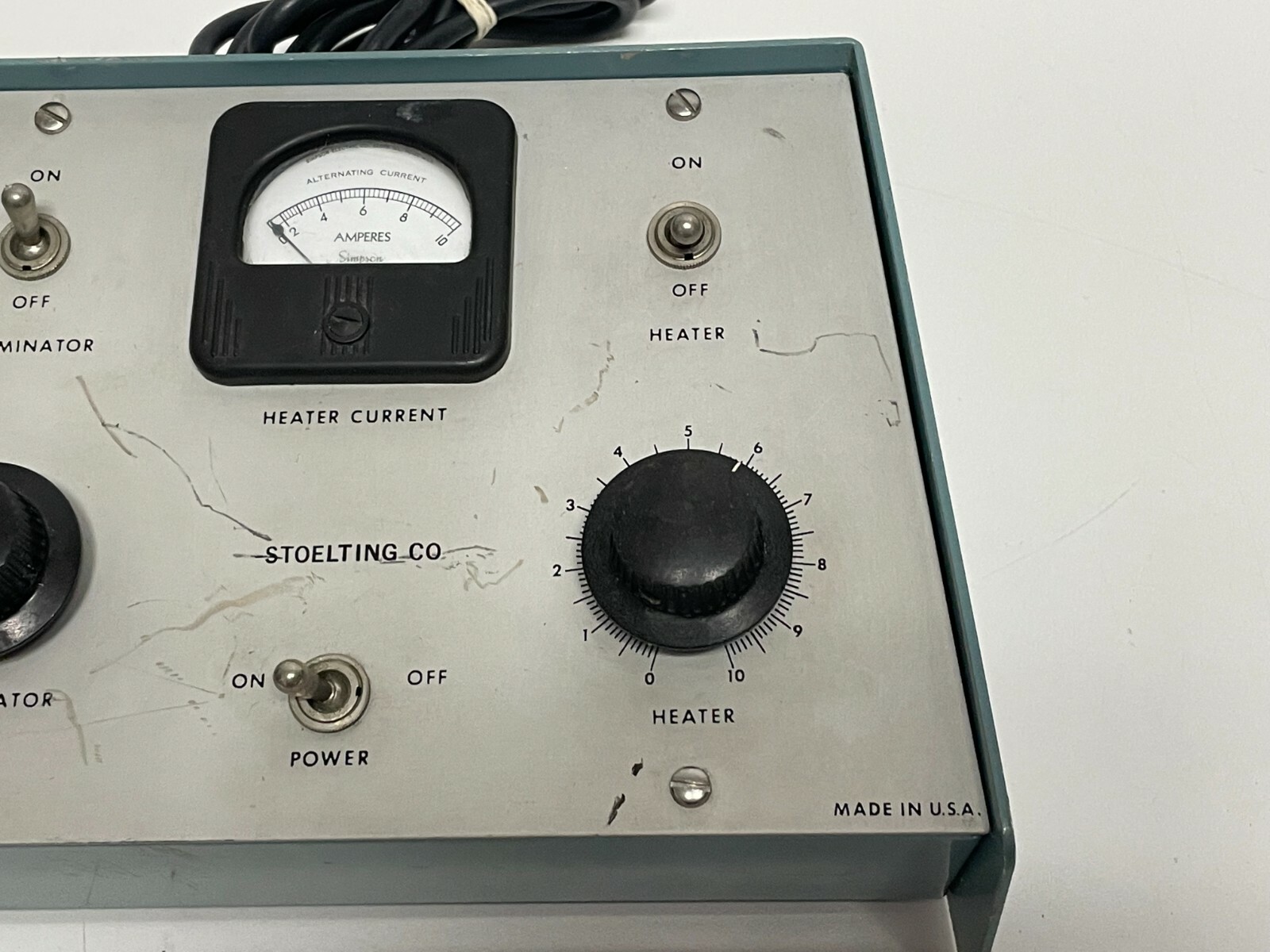 F9: Stoelting Heater / Illuminator - Read Condition