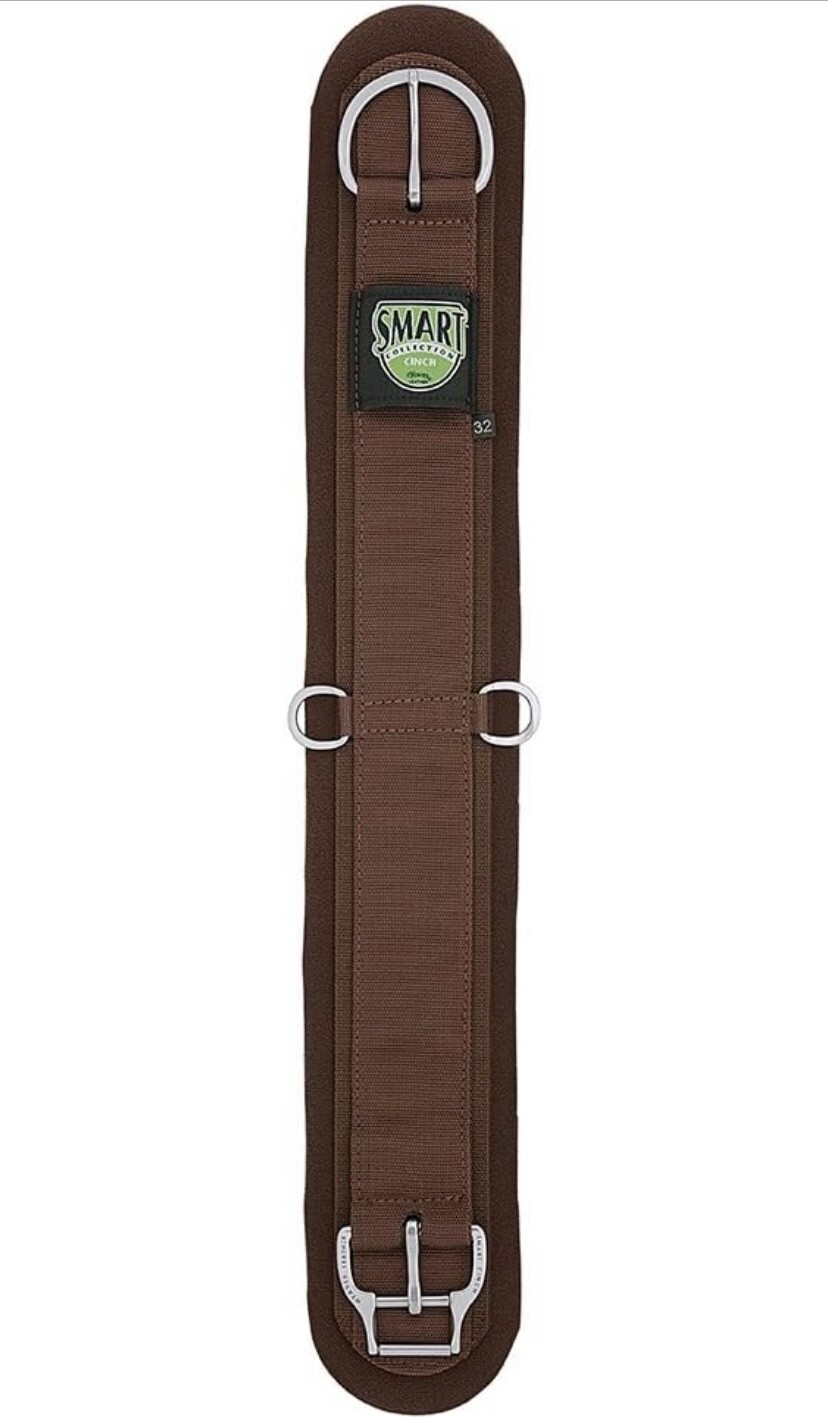 Weaver Leather Neoprene Straight Smart Cinch, 36", Brown