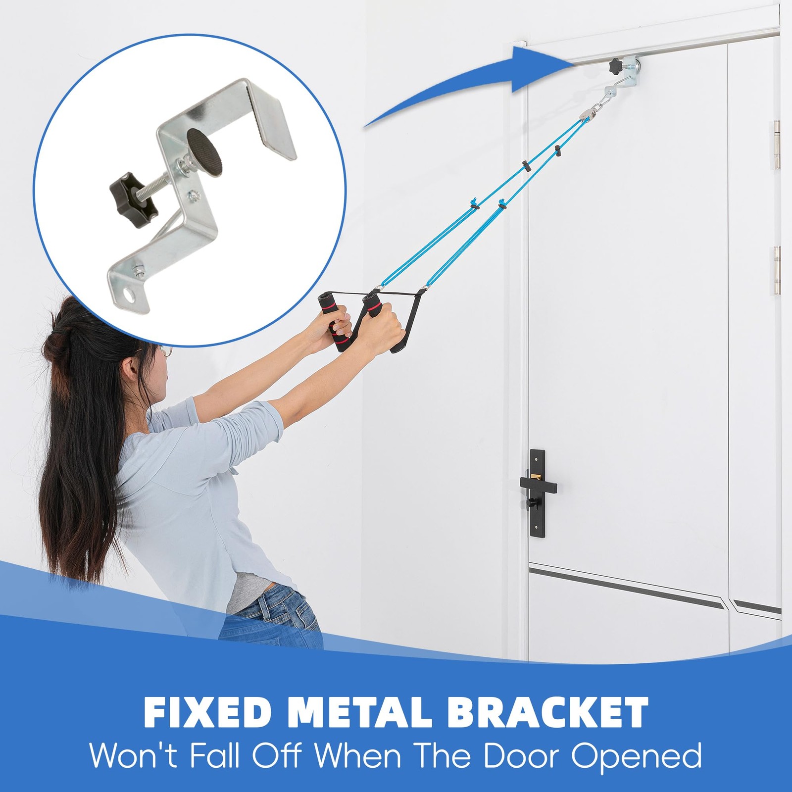 Shoulder Pulley for Physical Therapy - Shoulder Exercise Pulley With Fixed Me...