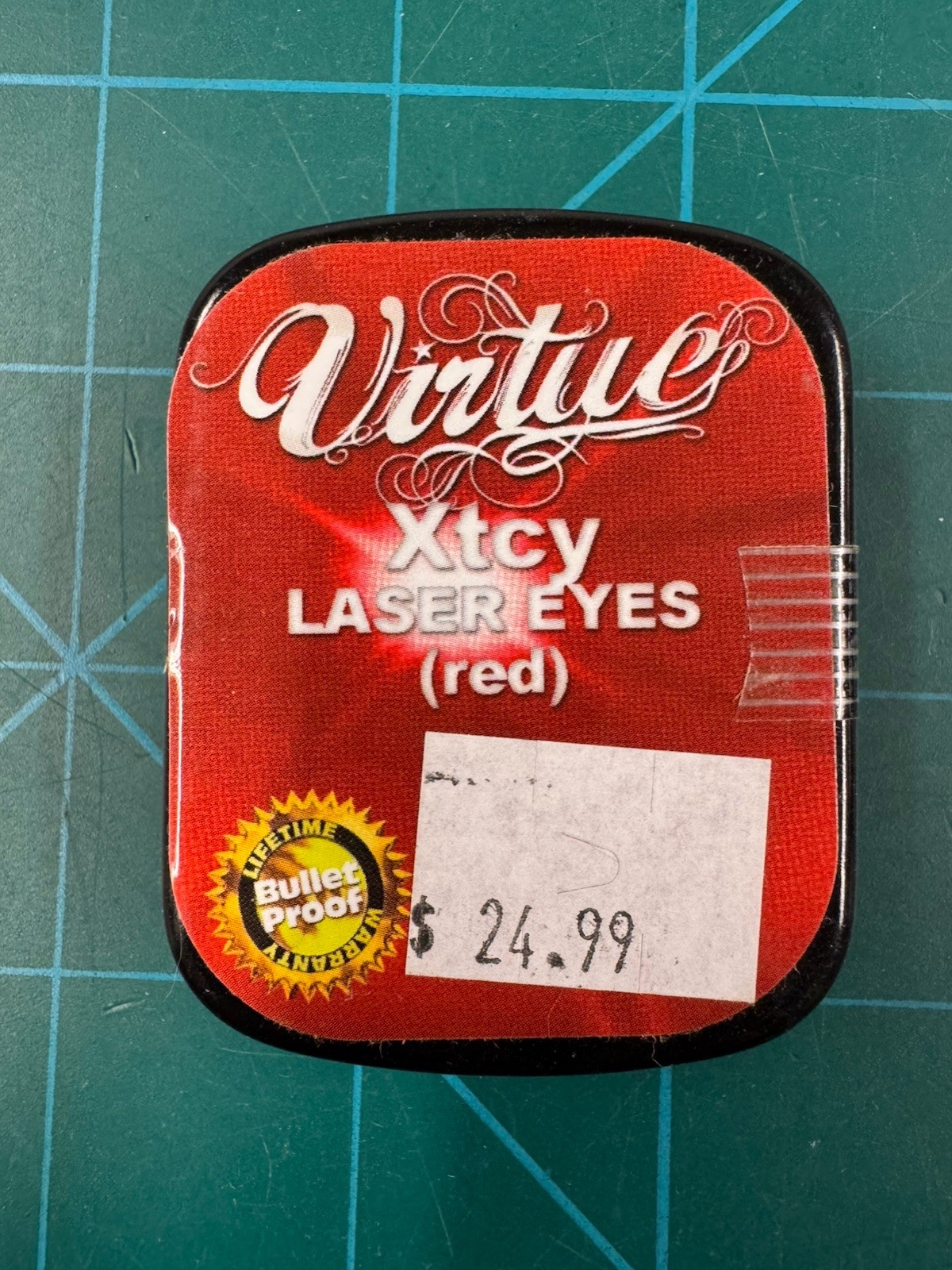 Virtue GoG Smart Parts Xtcy eXTCy Laser Eyes: Red.  BNIB. NOS.
