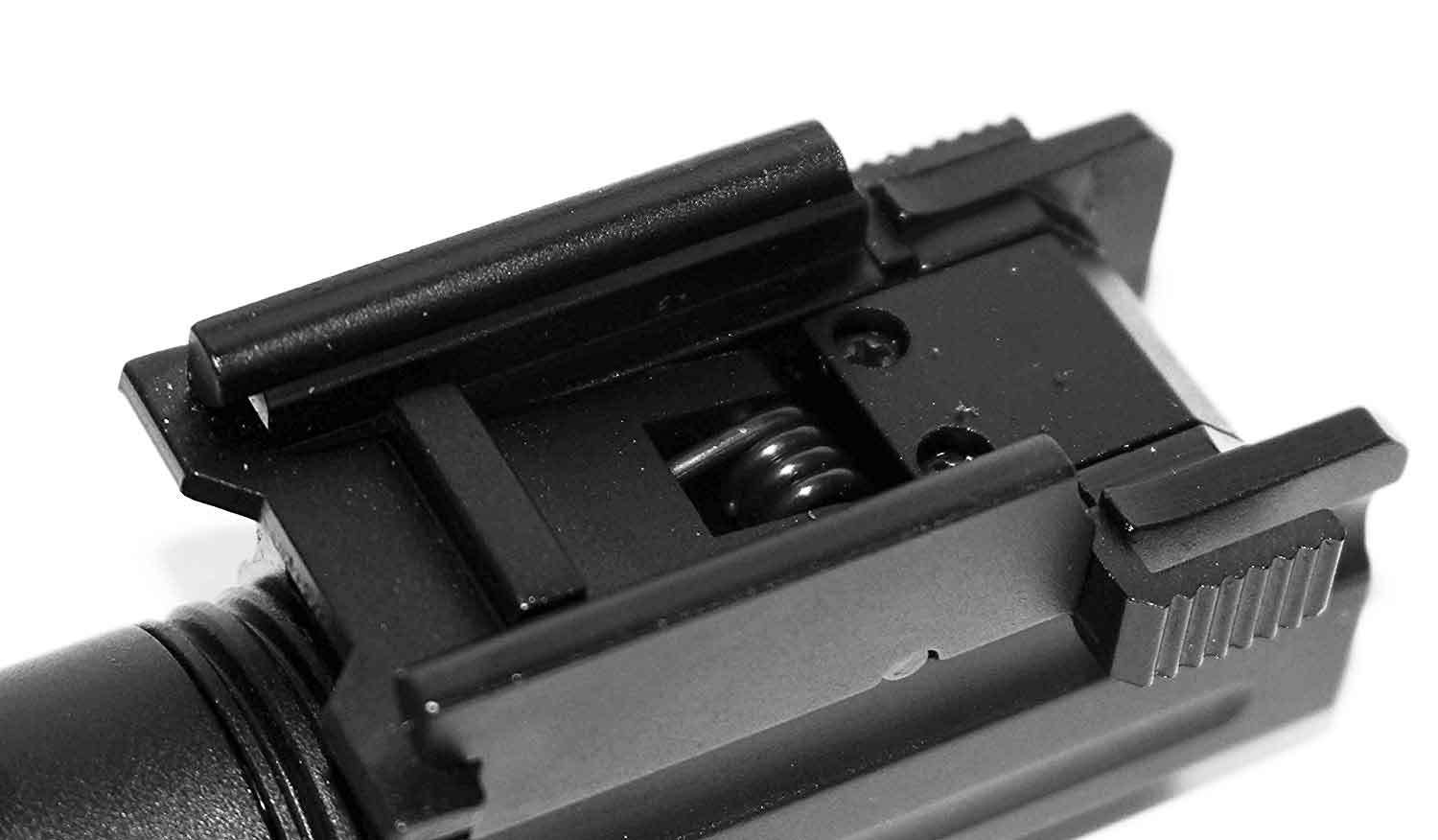 Trinity weaver mounted flashlight for sig sauer p320 handgun home defense gear