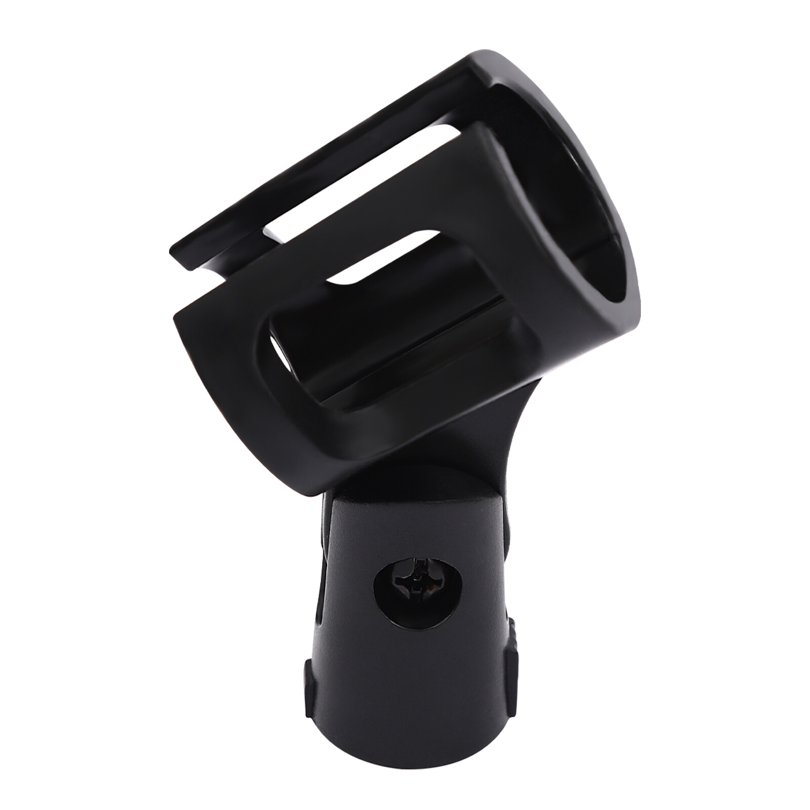 4 Pcs Universal 180° Microphone Clips Clamp Holder For Wired/ Wireless Mic Stand