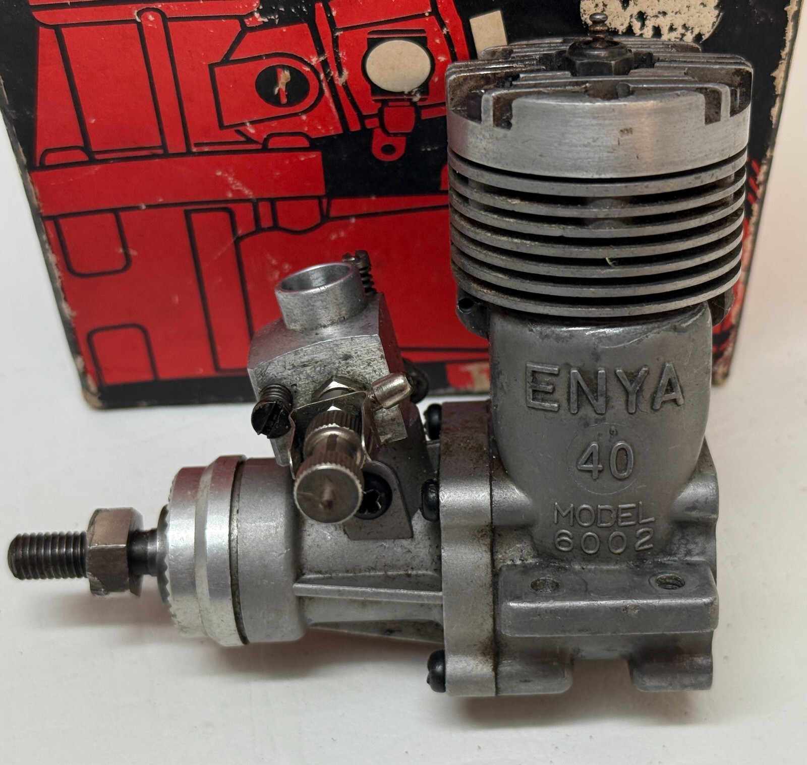 ENYA Engine - 40 Model 6002 RC Nitro Model Airplane Engine with Box