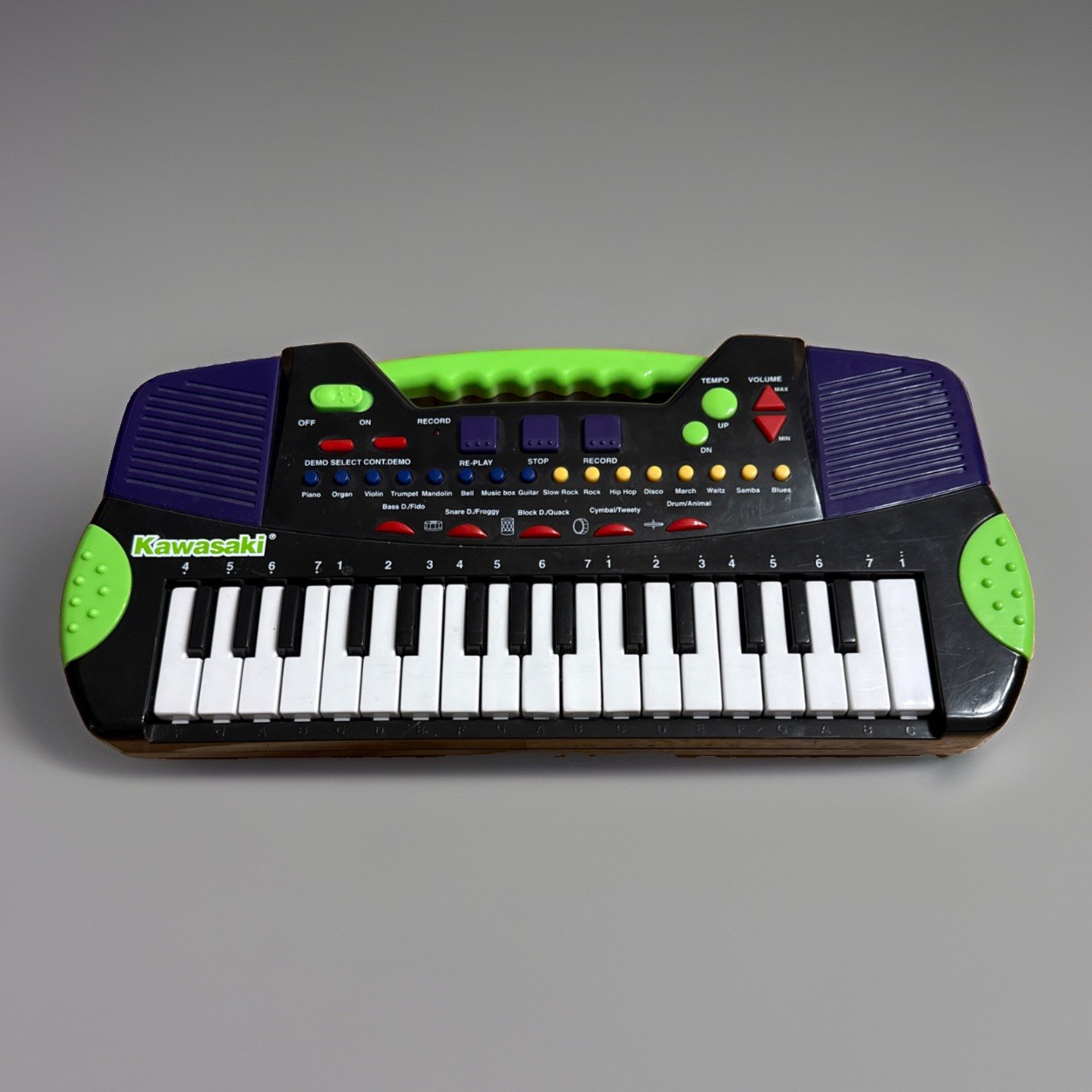 Vintage Kawasaki Deluxe Melody Mini Electronic Keyboard Tested Working
