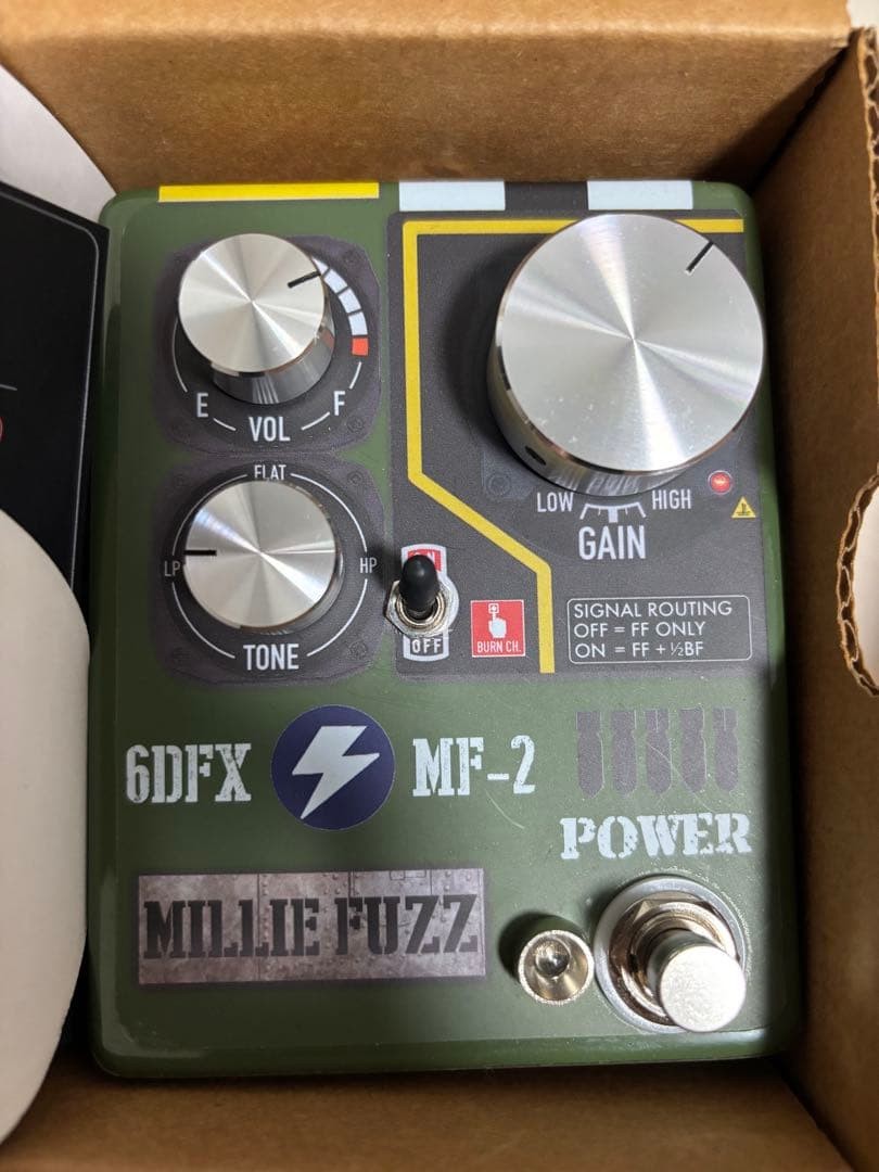 6 Degrees FX Millie Fuzz Guitar Effect Pedal