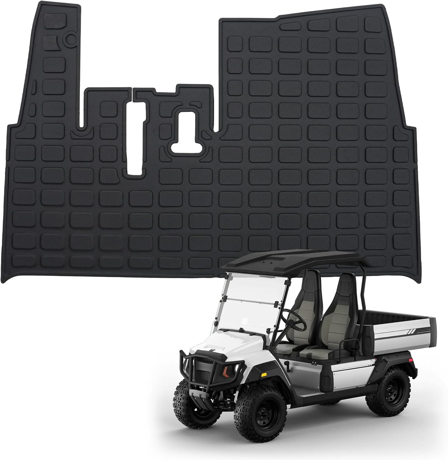 Floor Mats Compatible with 2017-2026 Yamaha Drive2 and UMAX Rally TPE All Weathe