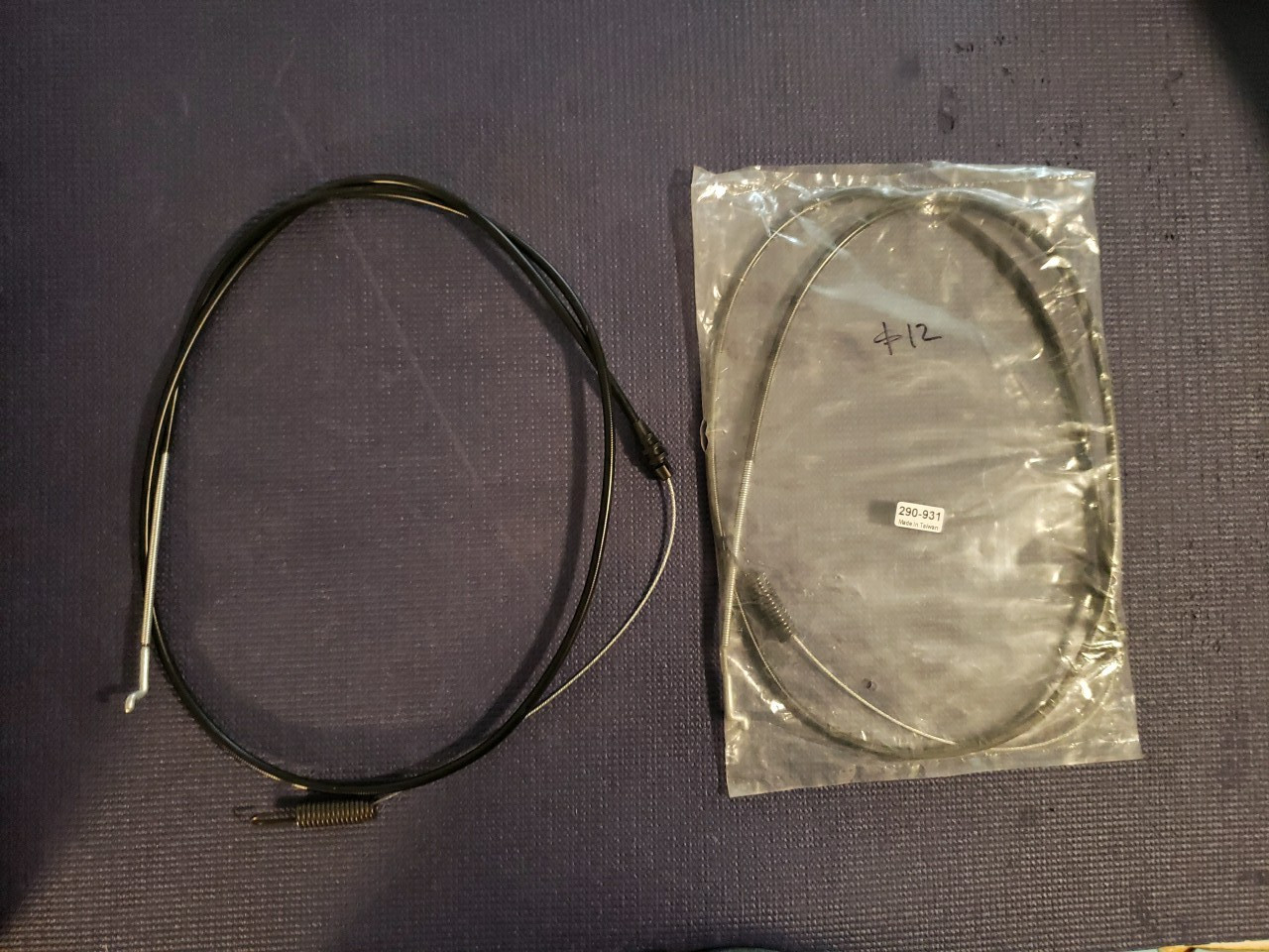 Traction Cable for Toro 105-1845, 1051845, Stens 290-931, 290931 Lot of 2