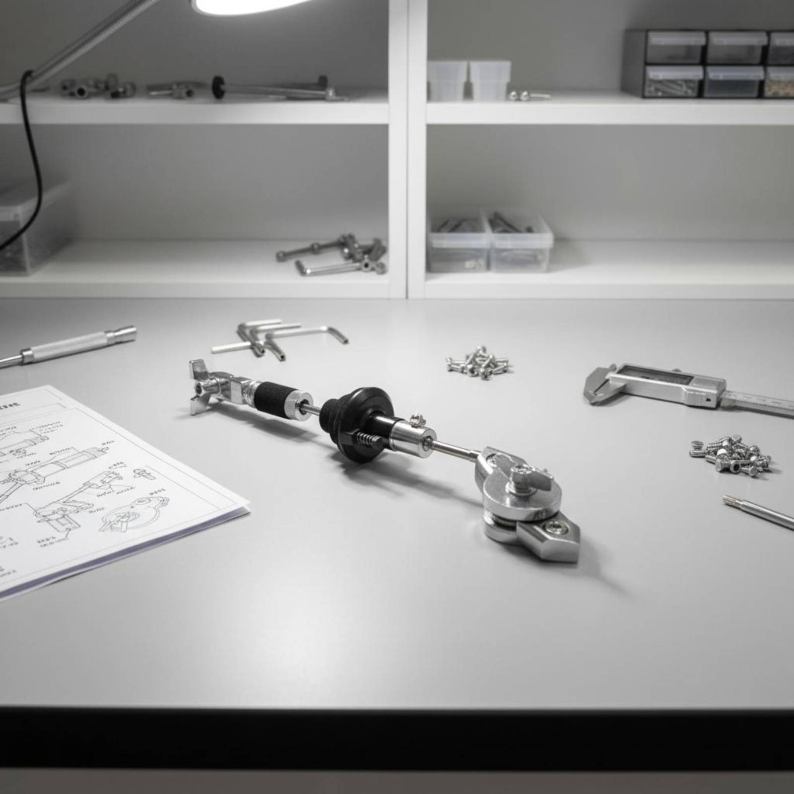 Distant Hi-Hat Holder Adjustable Music Hardware Metal
