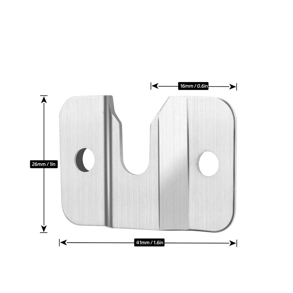 For Wall Mounting Bracket Kit for Dartboards 9 6 2cm Steel Construction