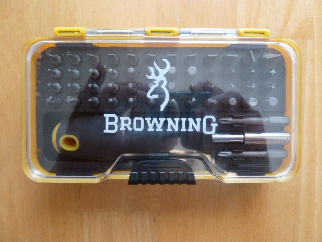 NEW IN BOX BROWNING 51 PIECE GUNSMITH SCREWDRIVER SET