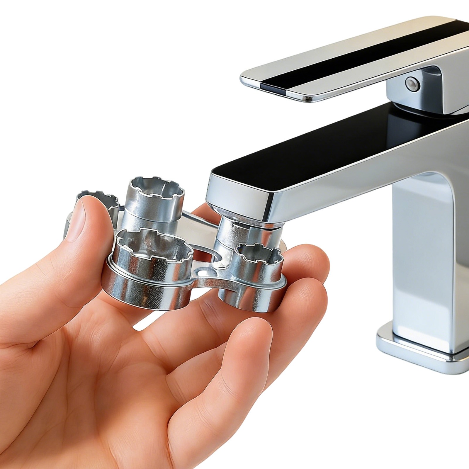 Faucet Bubbler Wrench, Disassembly Tool for Changing Faucet Attachment