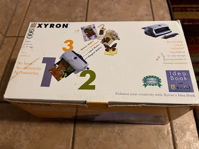 Xyron Model 900 Label, Sticker Maker, Laminator Machine New!