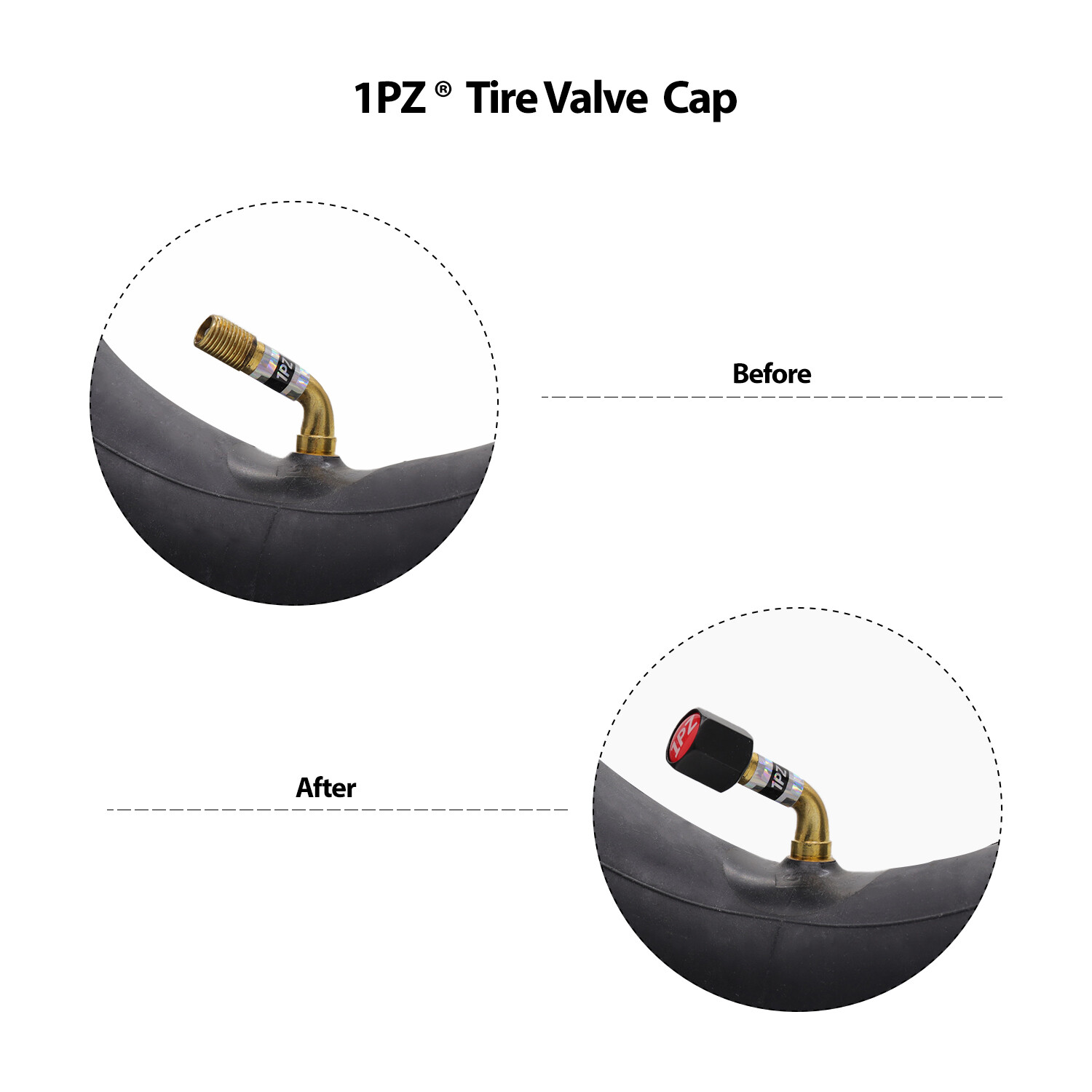 10x2.50 Inner Tube Rubber 80/65-6 For TR87 Electric Scooter Balance 4PCS