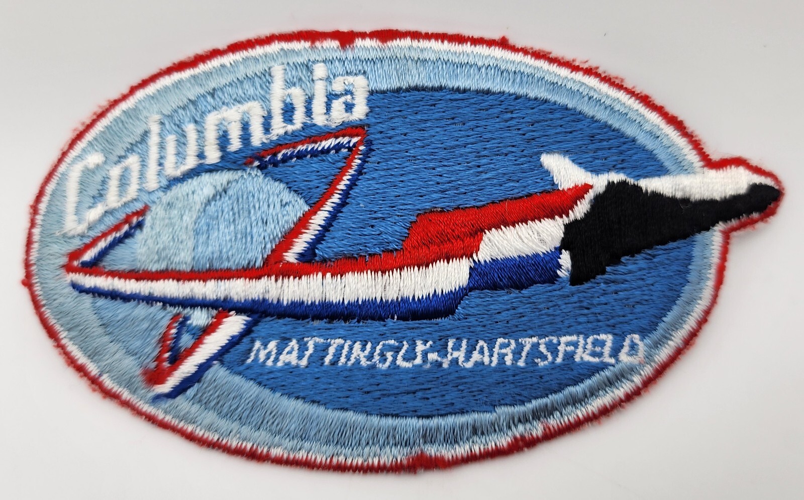 STS-4 Columbia Space Shuttle Space Mission Woven Cloth Patch Badge (L67S)