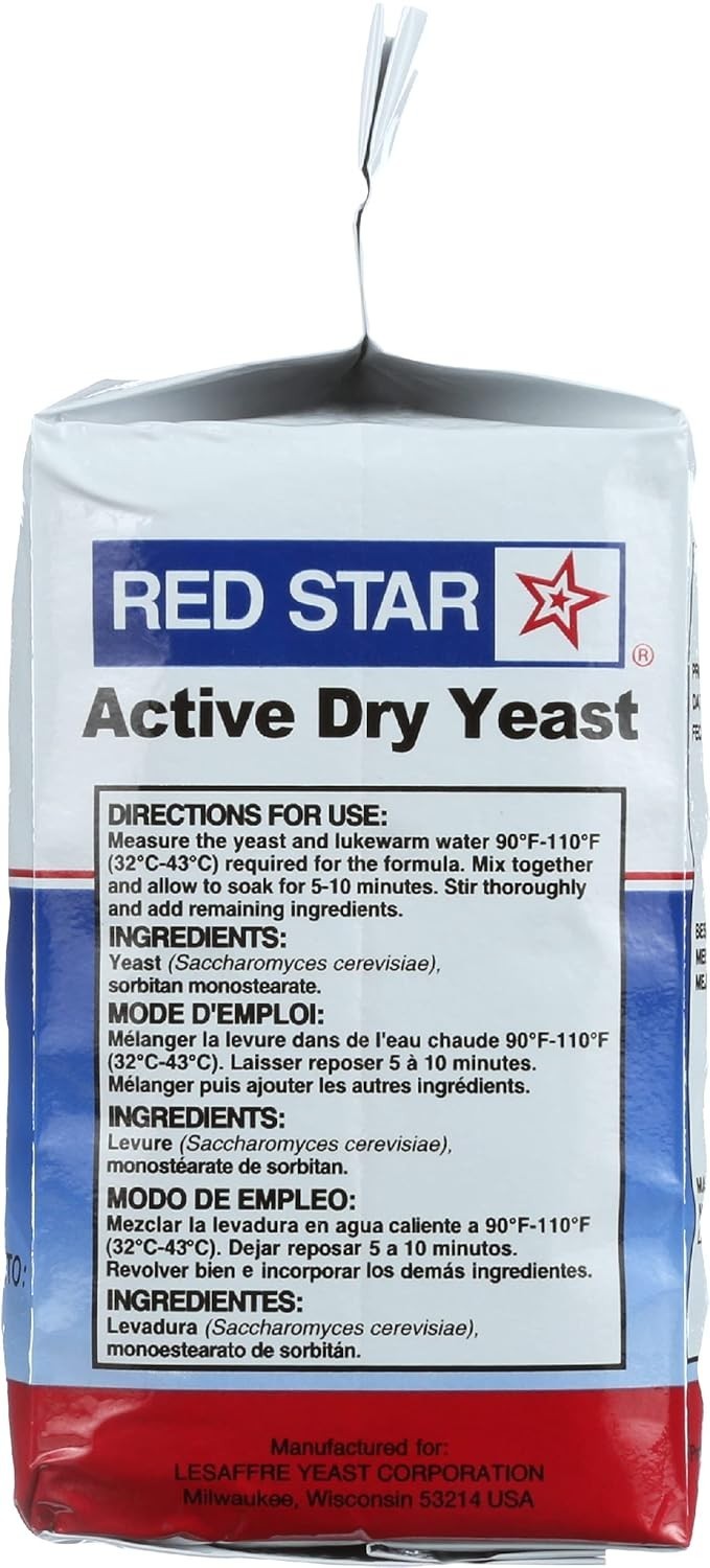 Hefty 32 Ounce Active Dry Yeast - Versatile Leavening for All Baking Needs
