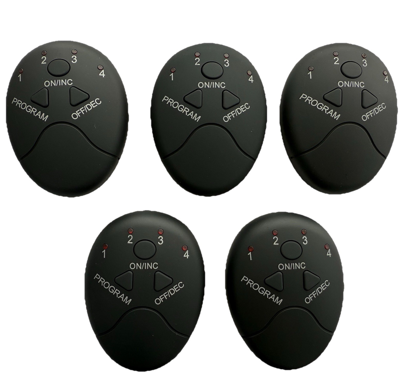 Lot of 5 EMS Trainer Wireless Muscle ABS Stimulator Host Replacement Controllers