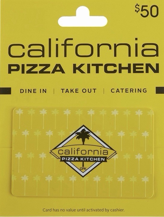 California pizza kitchen gift Card E.l.e.c.t.r.i.c Delivery