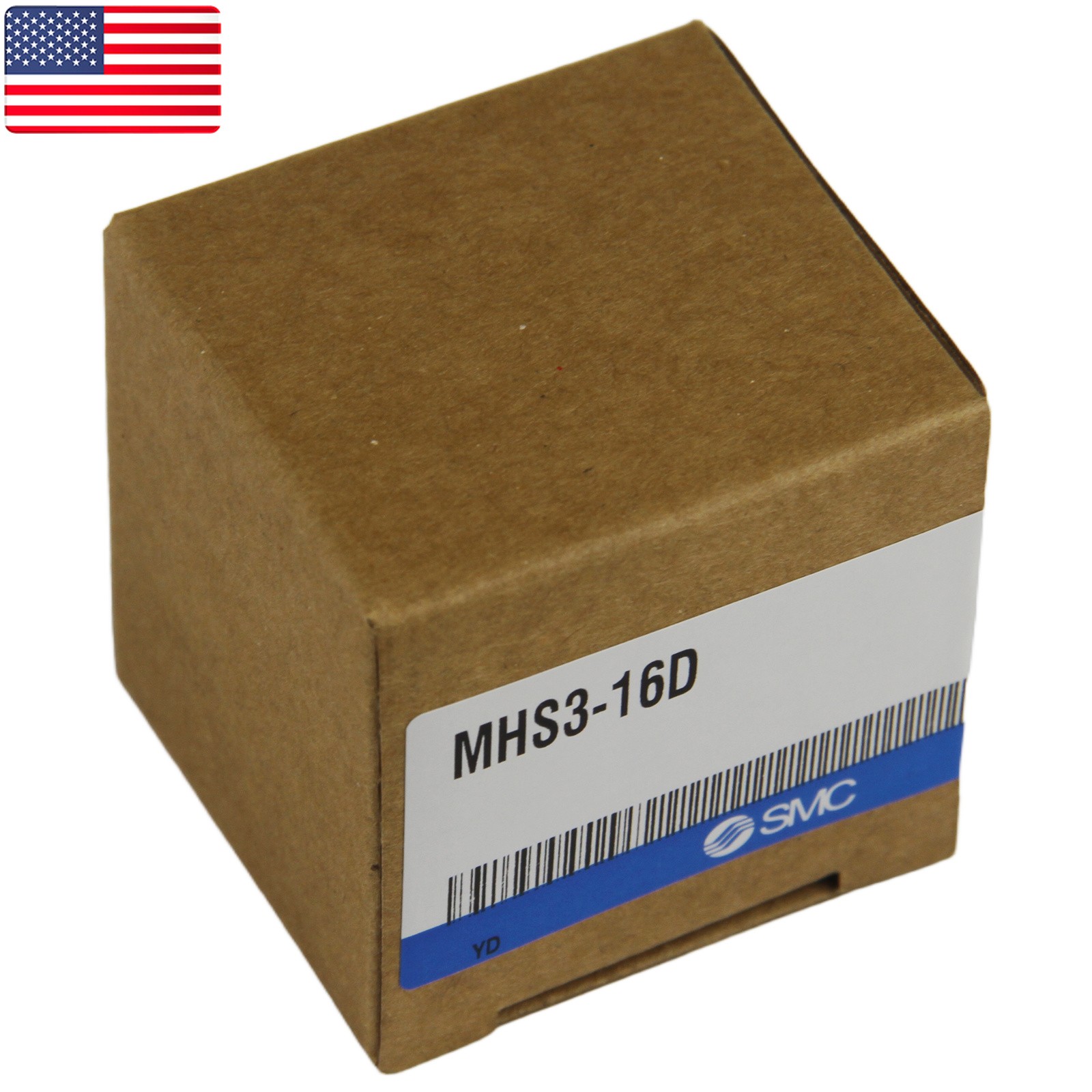NEW SMC MHS3-16D Finger Double Action Pneumatic Gripper Air Cylinder - US Stock