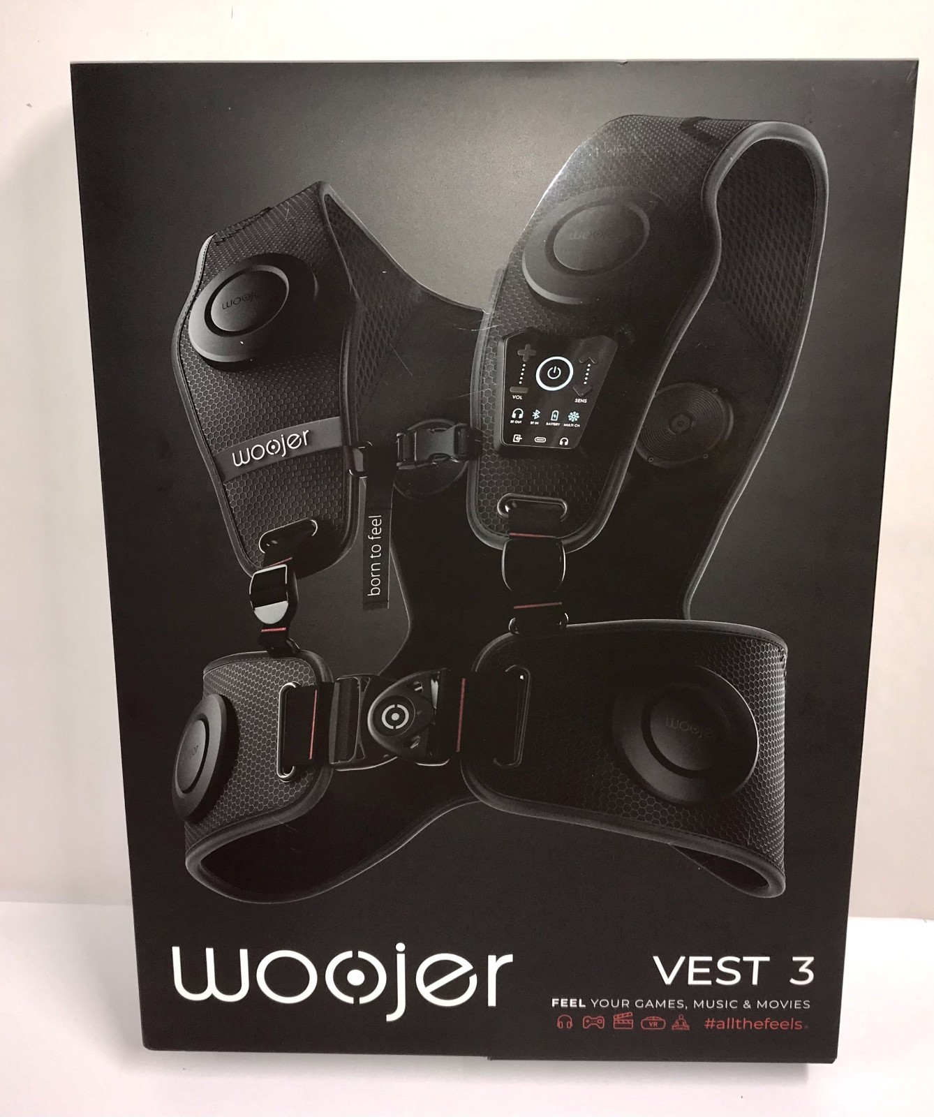 Woojer Haptic VEST 3 (Black) (WJRV3-101N) (NISB)