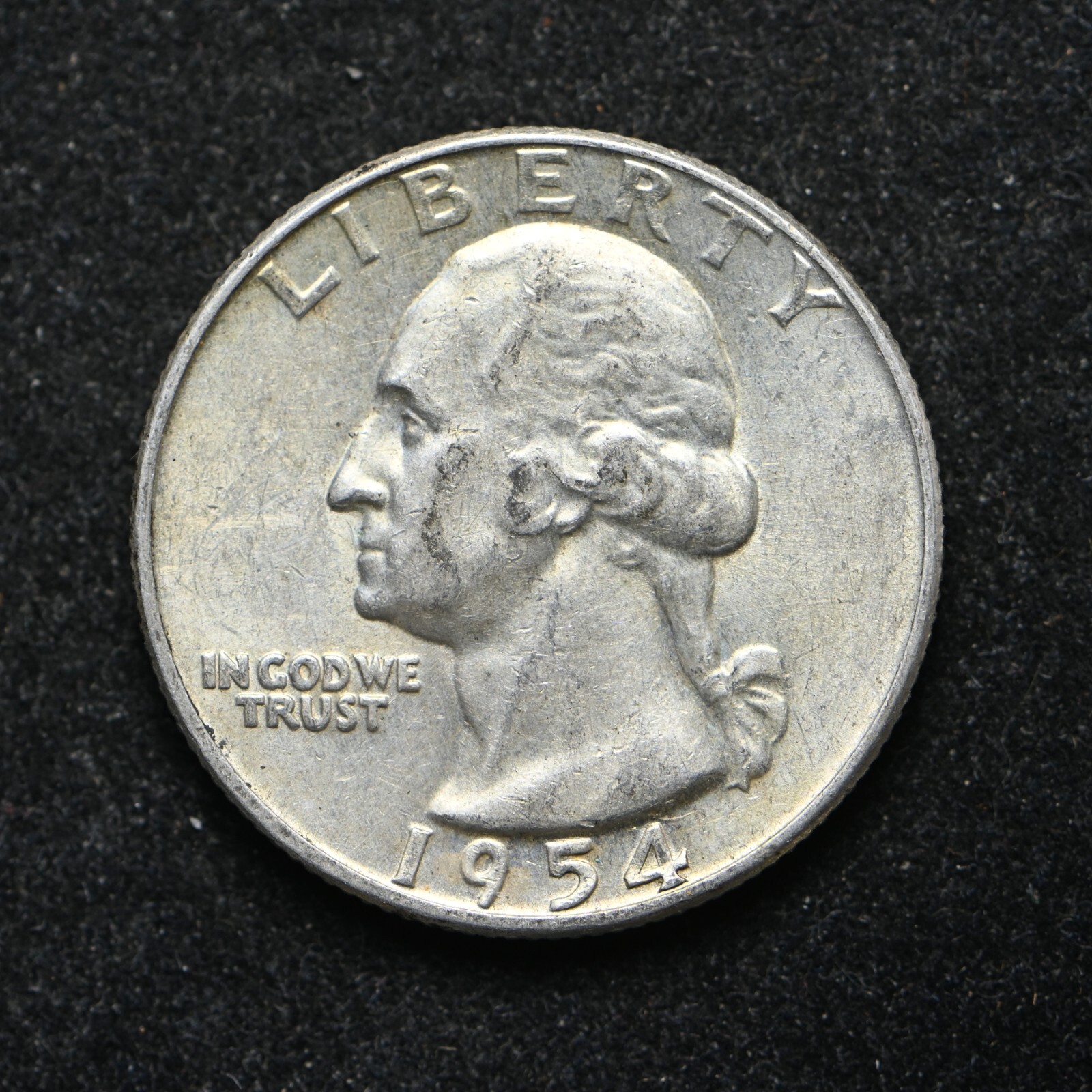 1954-D/D RPM Washington Silver Quarter (bb16824)