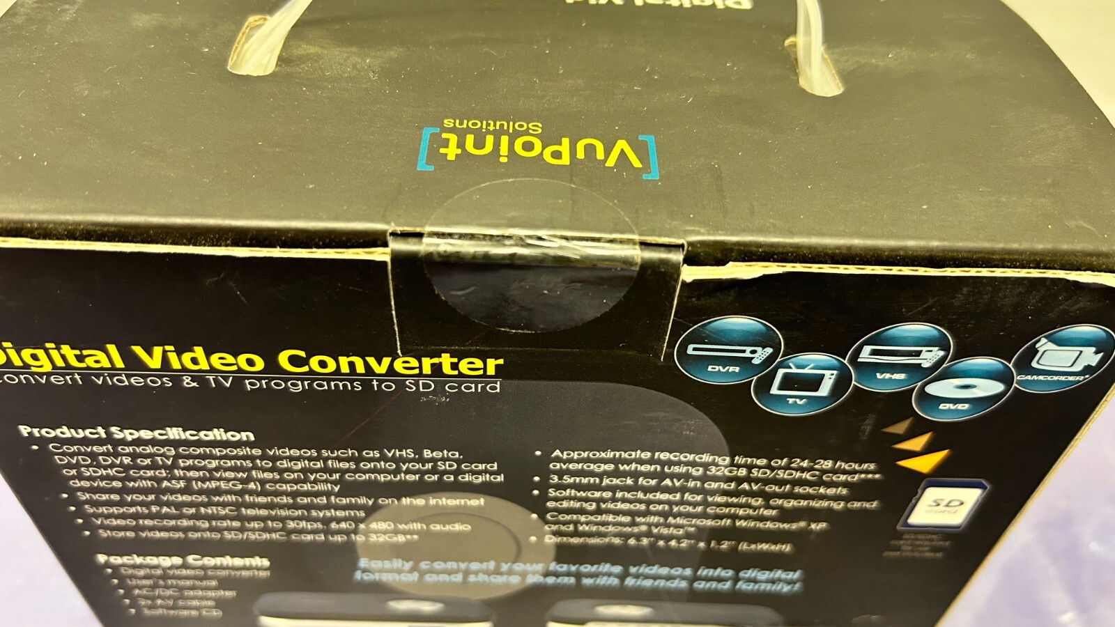 VuPoint DVC-ST100B-VP-BX4 DIGITAL VIDEO CONVERTER