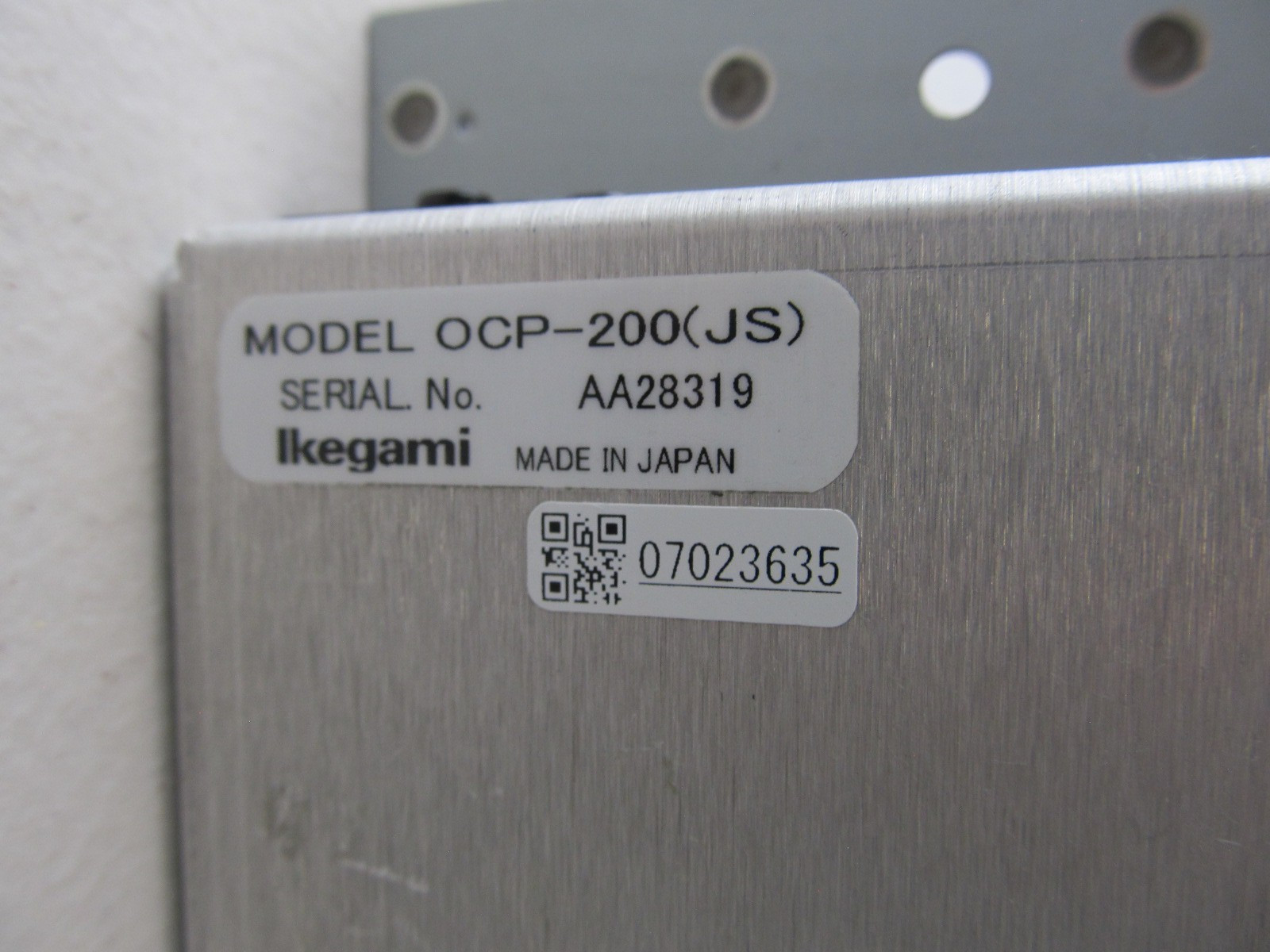 Ikegami OCP-200 Operation Control Panel