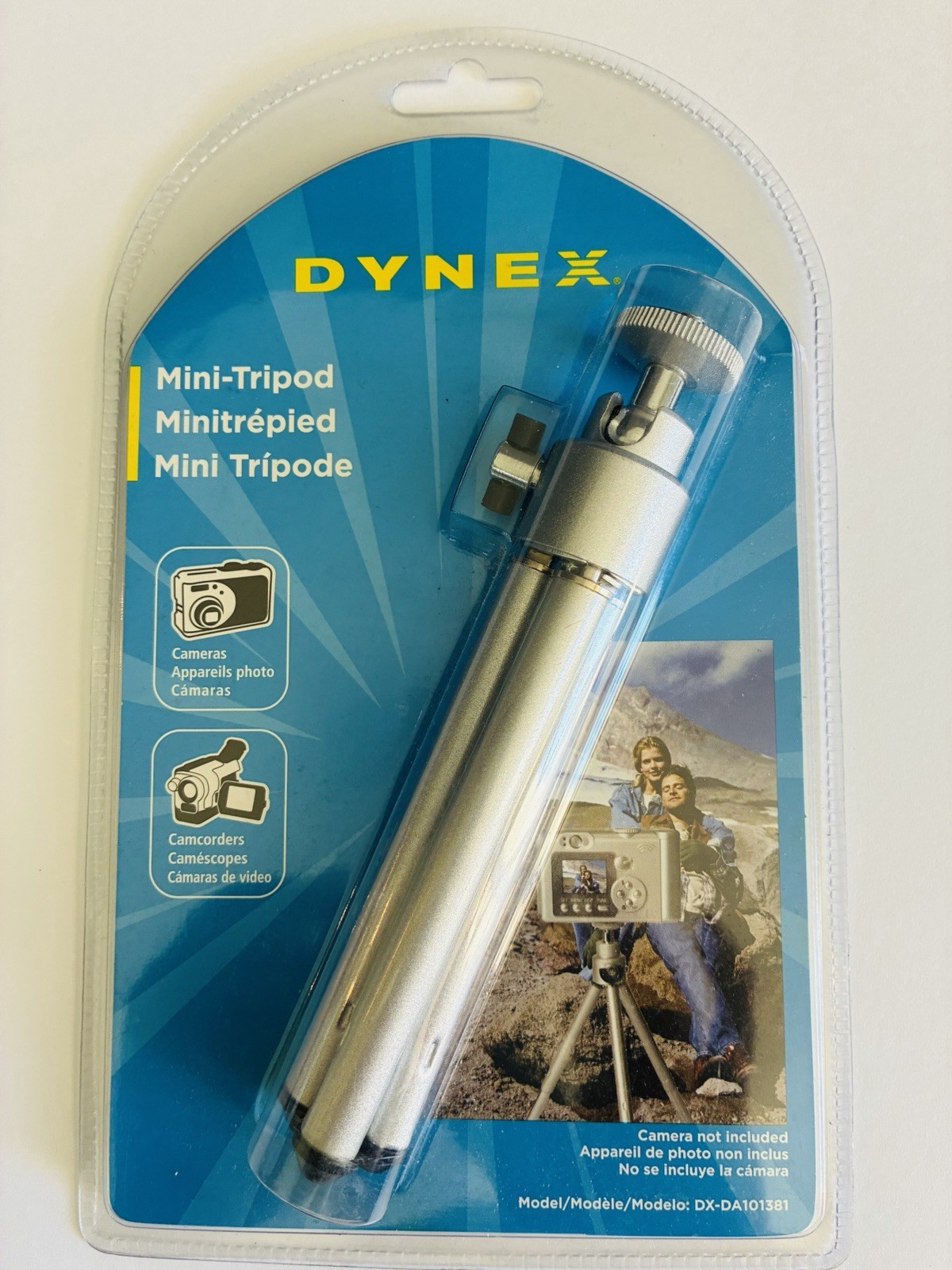 Dynex Mini Tabletop Mini Tripod for Photo Digital Camera 