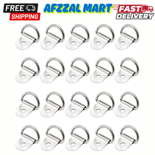 Stainless Steel D Shape Tie down Anchors D Rings Anchor Lashing Rings for Car T