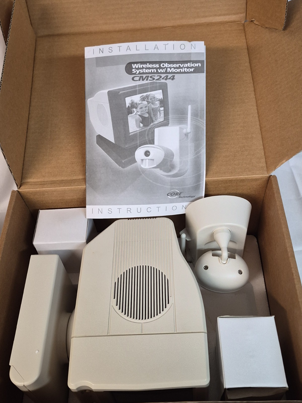 Core Technology CMS244 Wireless Baby Observation Camera With Monitor