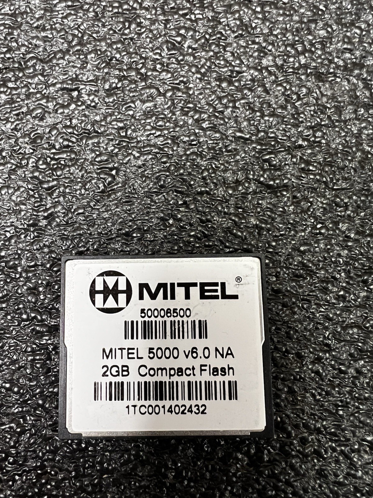 Mitel 50006500 5000 2GB Compact Flash Card v6.0 *Refurbished*