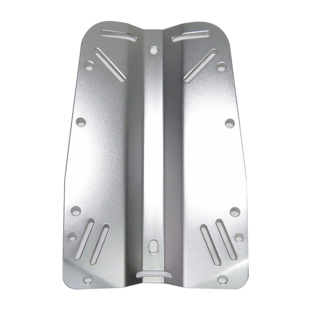 Universal Small Scuba Diving Aluminum Back Plate Backplate Dive BCD Harness for