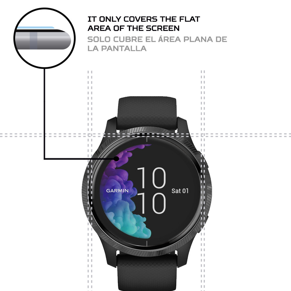 ANTISHOCK Screen protector for Garmin Venu
