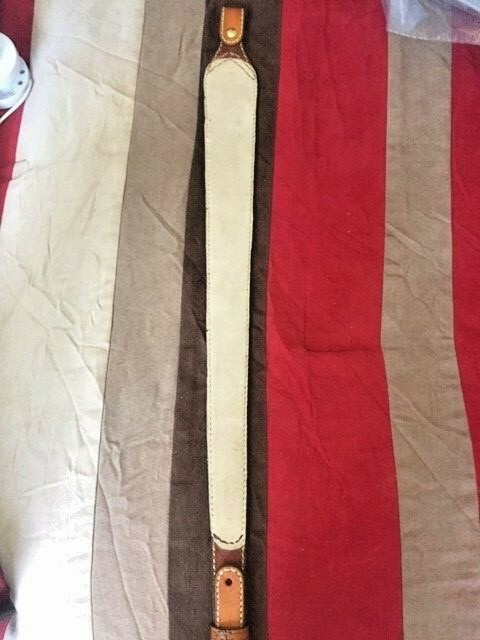 Rifle Adjustable Sling ~ Plain or Hand Tooled or Leather LACED - Padded
