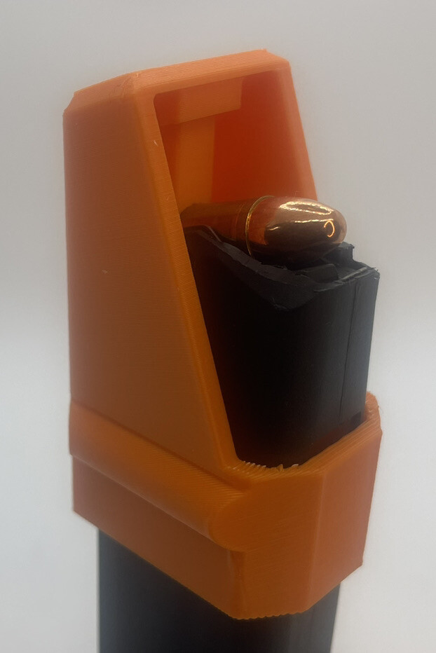 2-Pack Glock 17 19 26 34 22 23 27 35 Magazine Loader Speedloader ORANGE!