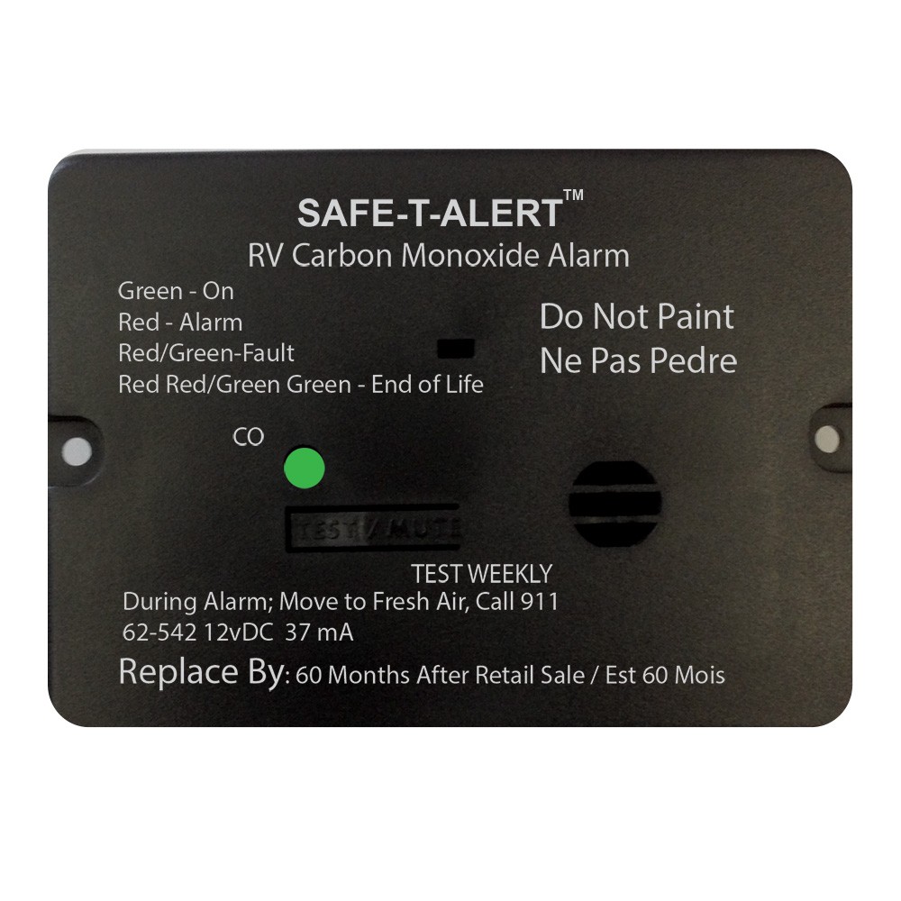 SAFE T ALERT 62 SERIES CARBON MONOXIDE ALARM 12V