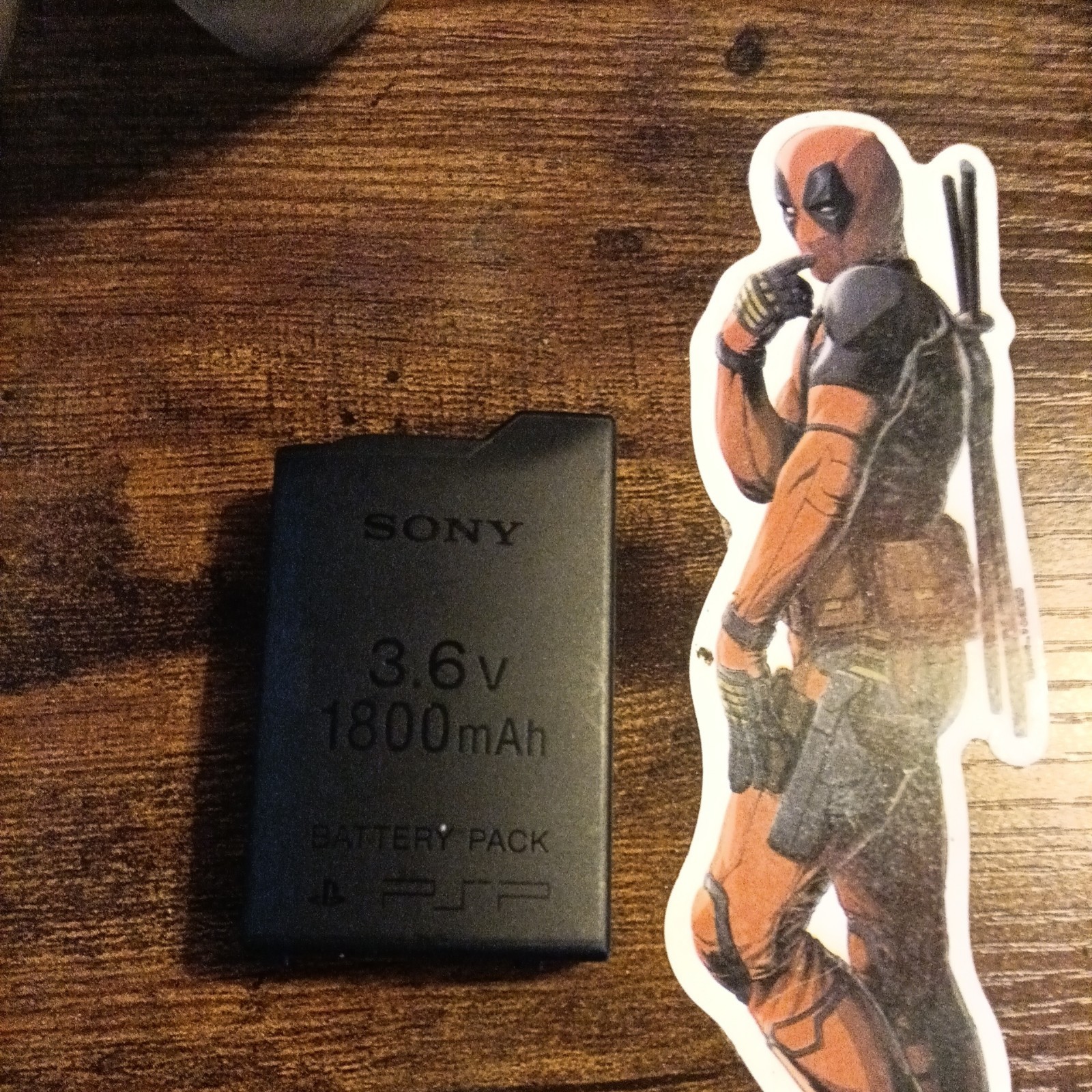 Genuine Original Sony Battery for Playstation PSP 1000 3.6v - 1800mAh For Parts